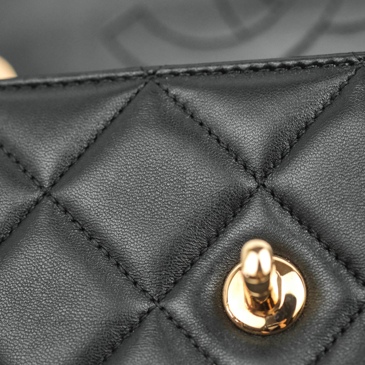 Chanel Trendy CC Small Black Lambskin Rose Gold Hardware