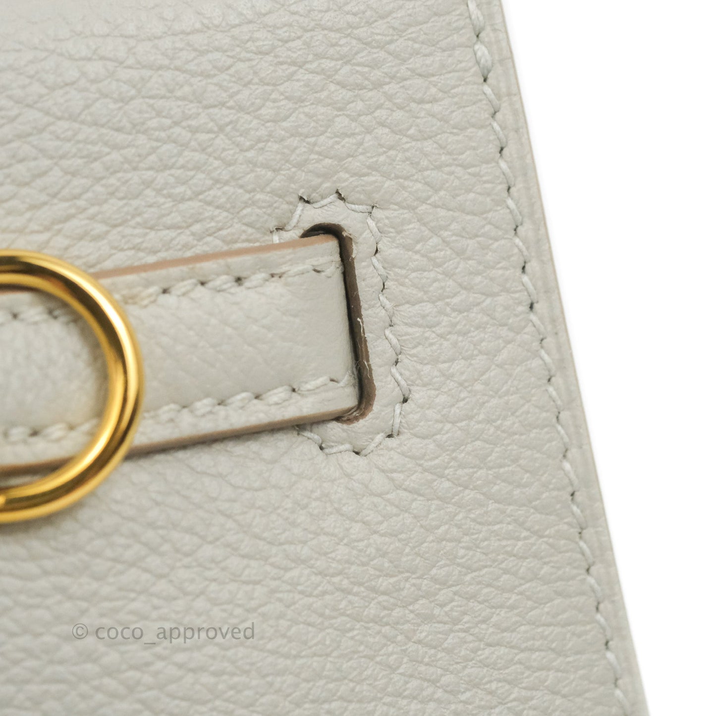 Hermès Kelly Danse II Bag Gris Perle 80 Evercolor Gold Hardware