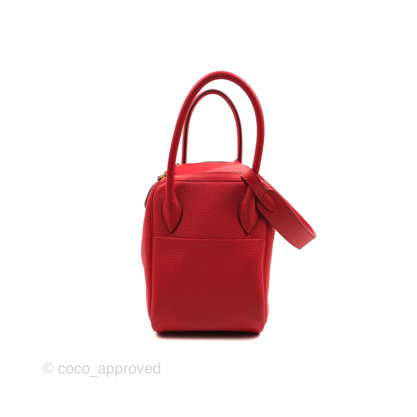 Hermès Lindy 26 Rouge de Coeur Clemence Gold Hardware