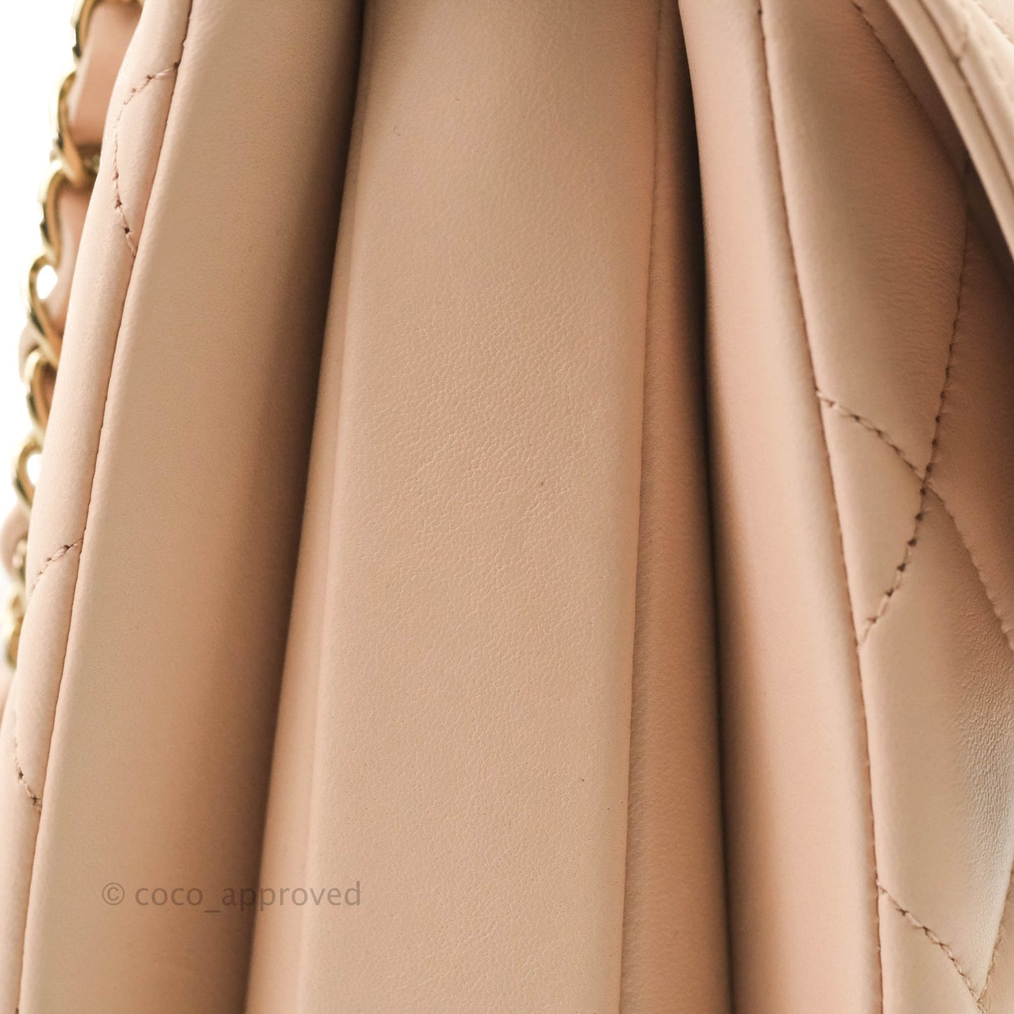 Chanel Small Trendy CC Light Pink Lambskin Gold Hardware