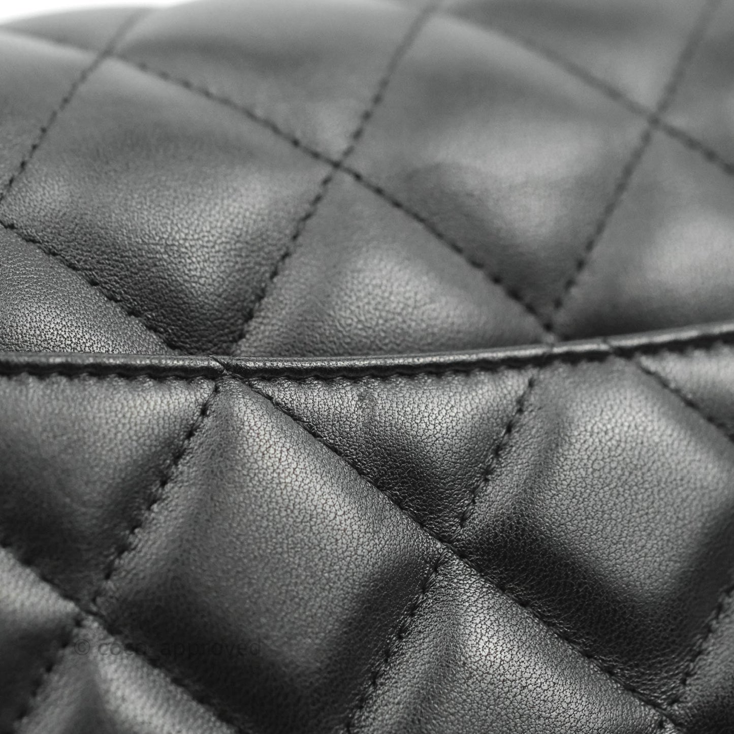 Chanel Jumbo Double Flap Black Lambskin Gold Hardware