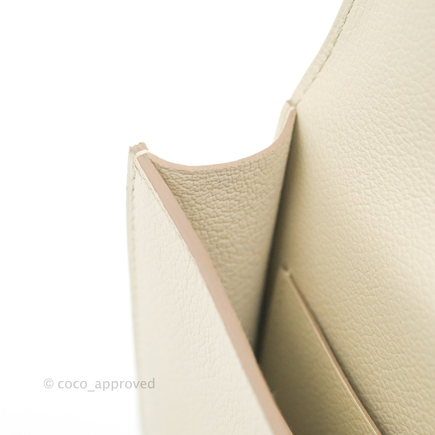 Hermès Constance Slim Wallet Beton Evercolor Gold Hardware