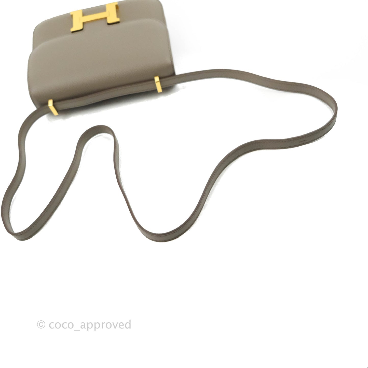 Hermès Constance Mini 18cm Etaine Epsom Gold Hardware