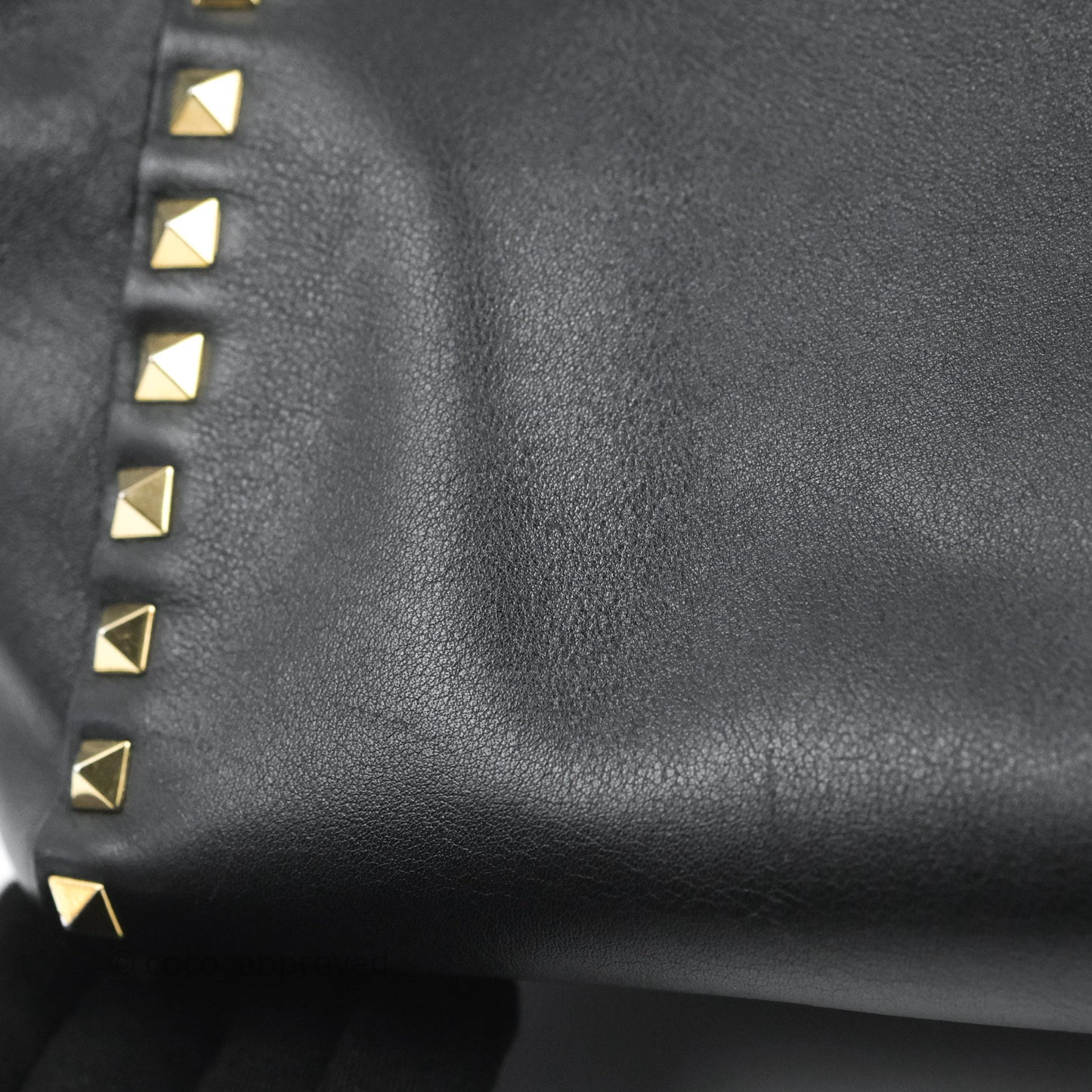 Valentino Garavani Small Rockstud Bag Black Calfskin