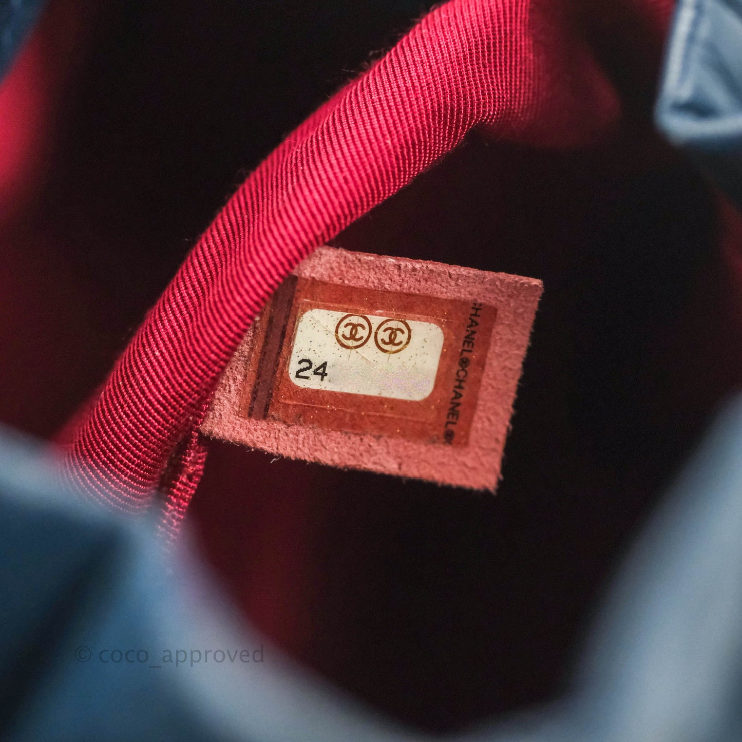 Chanel Small Gabrielle Backpack Navy Aged Calfskin