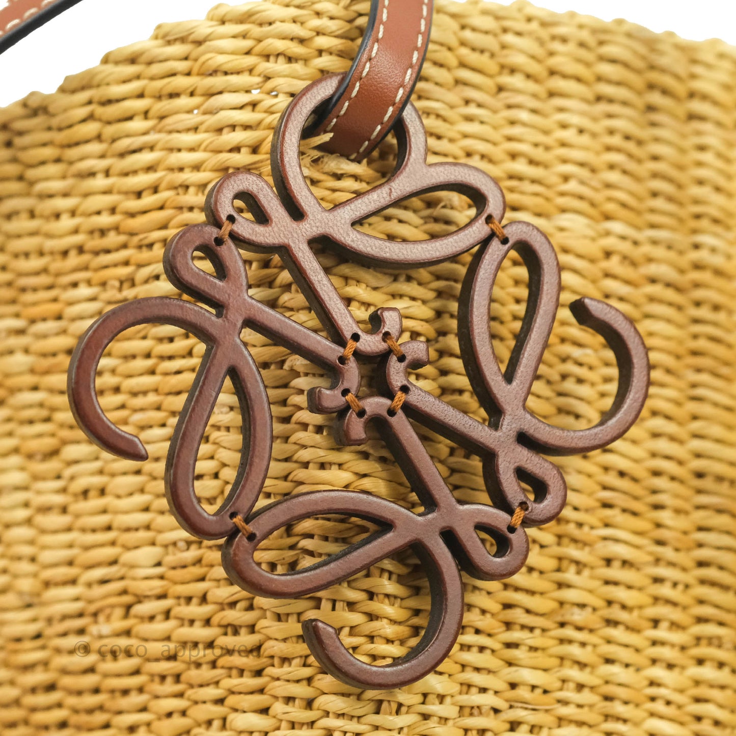 Loewe x Paula’s Ibiza Raffia Shell Basket Bag