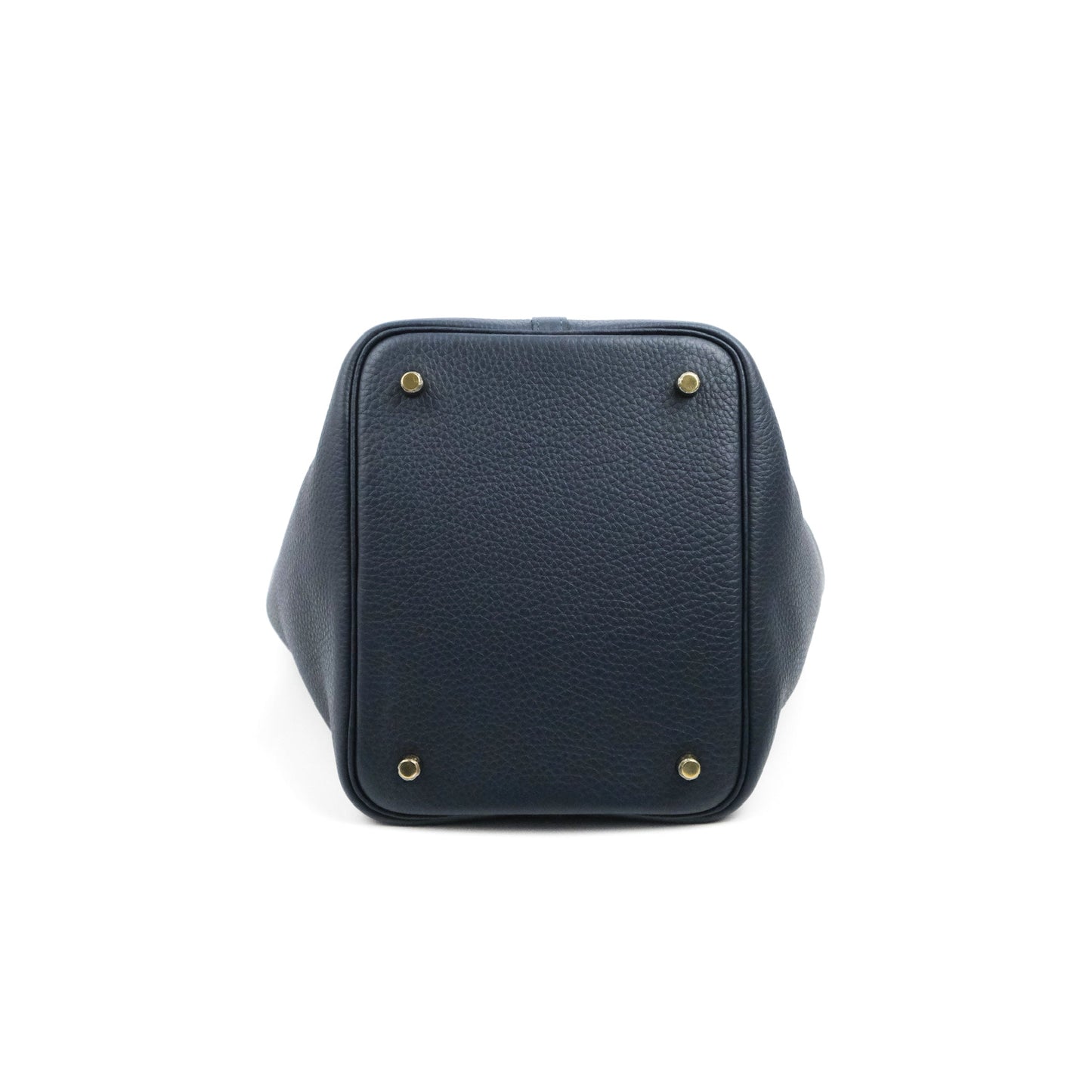 Hermès Picotin 22 Clemence Bleu Nuit Gold Hardware