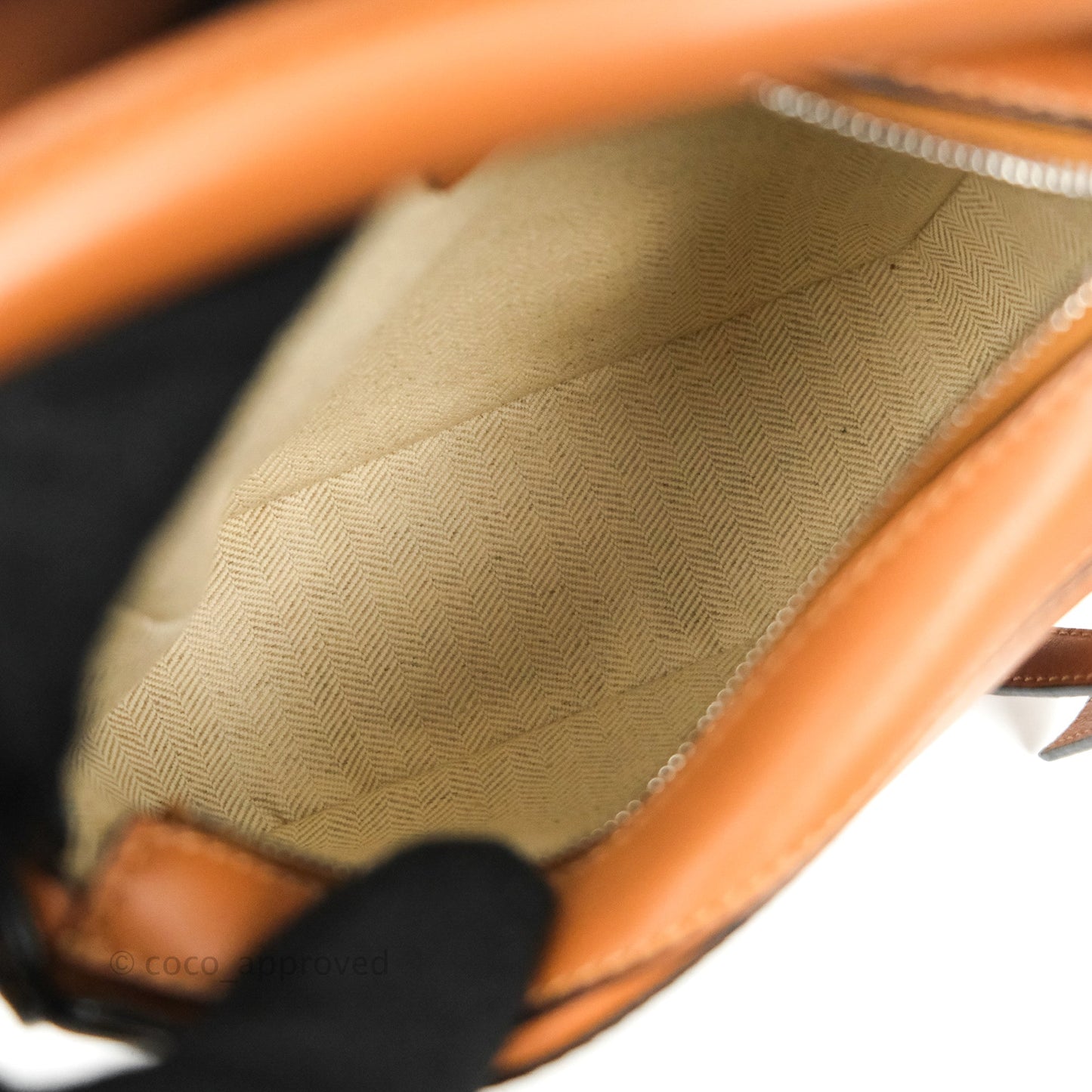 Loewe Mini Puzzle Bag Tan Calfskin Palladium Hardware