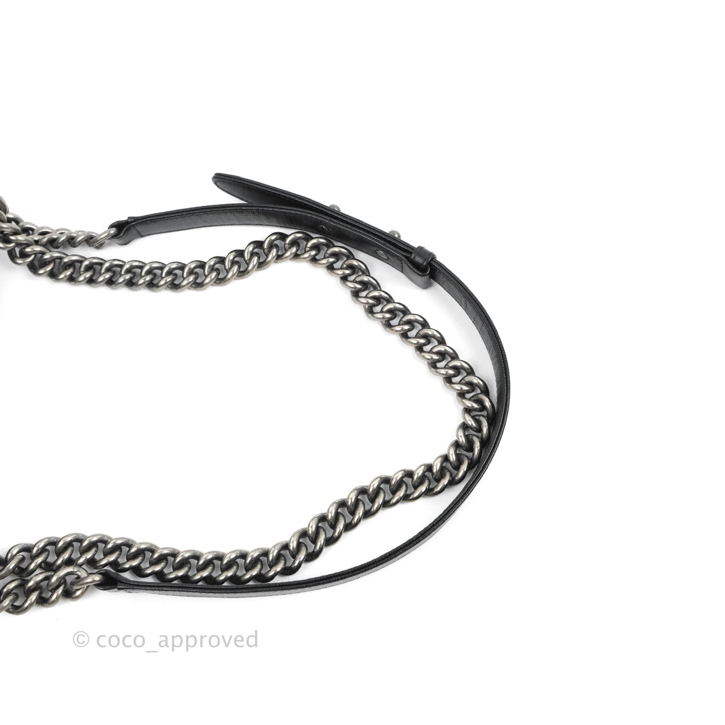 Chanel Small Boy Quilted Black Caviar Ruthenium Hardware
