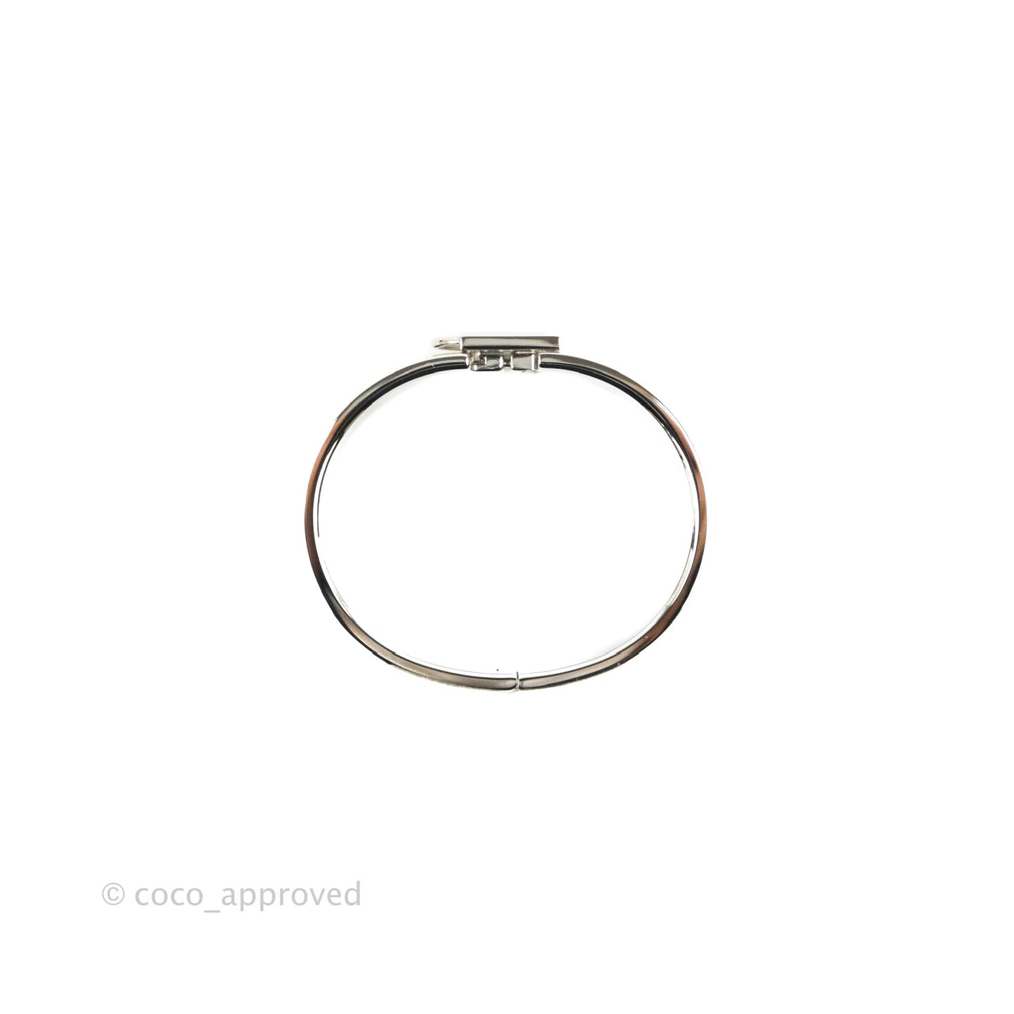 Hermes Clic Cadenas Bracelet Black Palladium Hardware