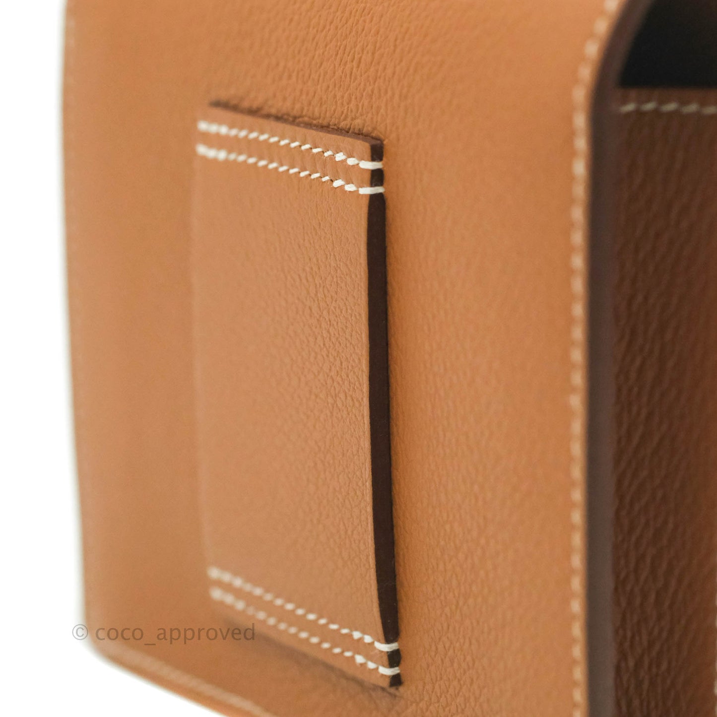 Hermès Roulis Slim Wallet Gold Palladium Hardware