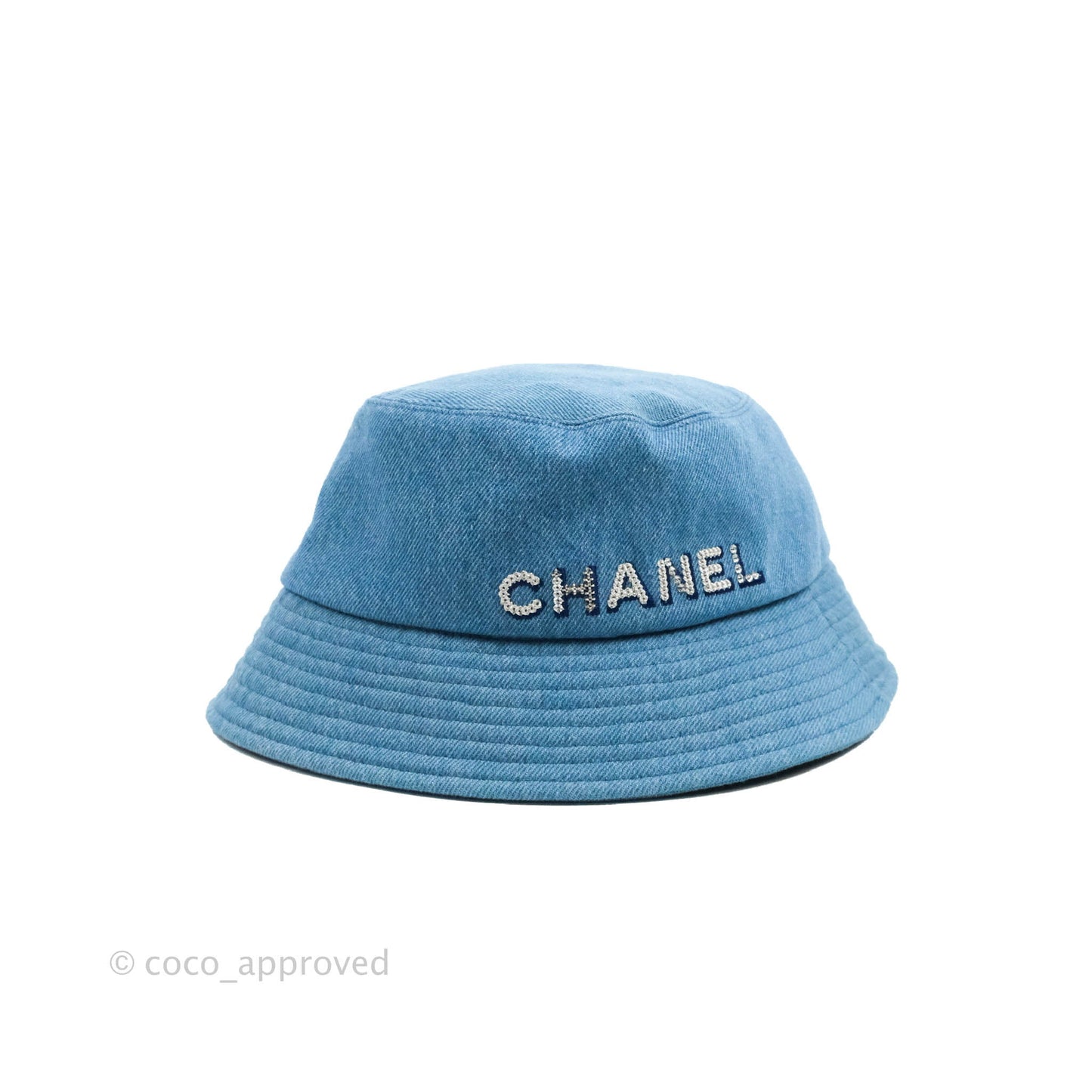 Chanel Denim & Sequin Bucket Hat
