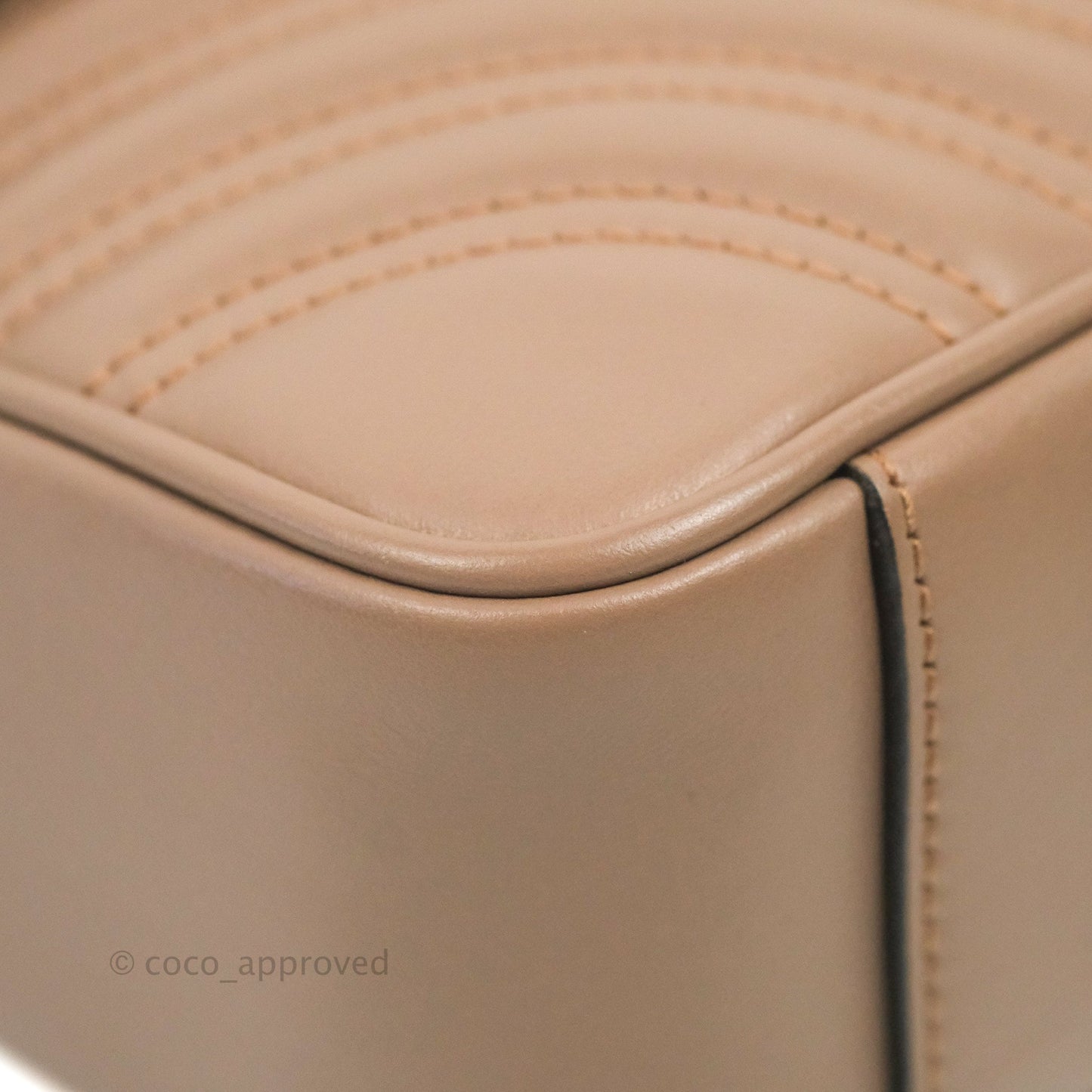 Gucci GG Marmont Matelassé Leather Small Bag Dusty Pink