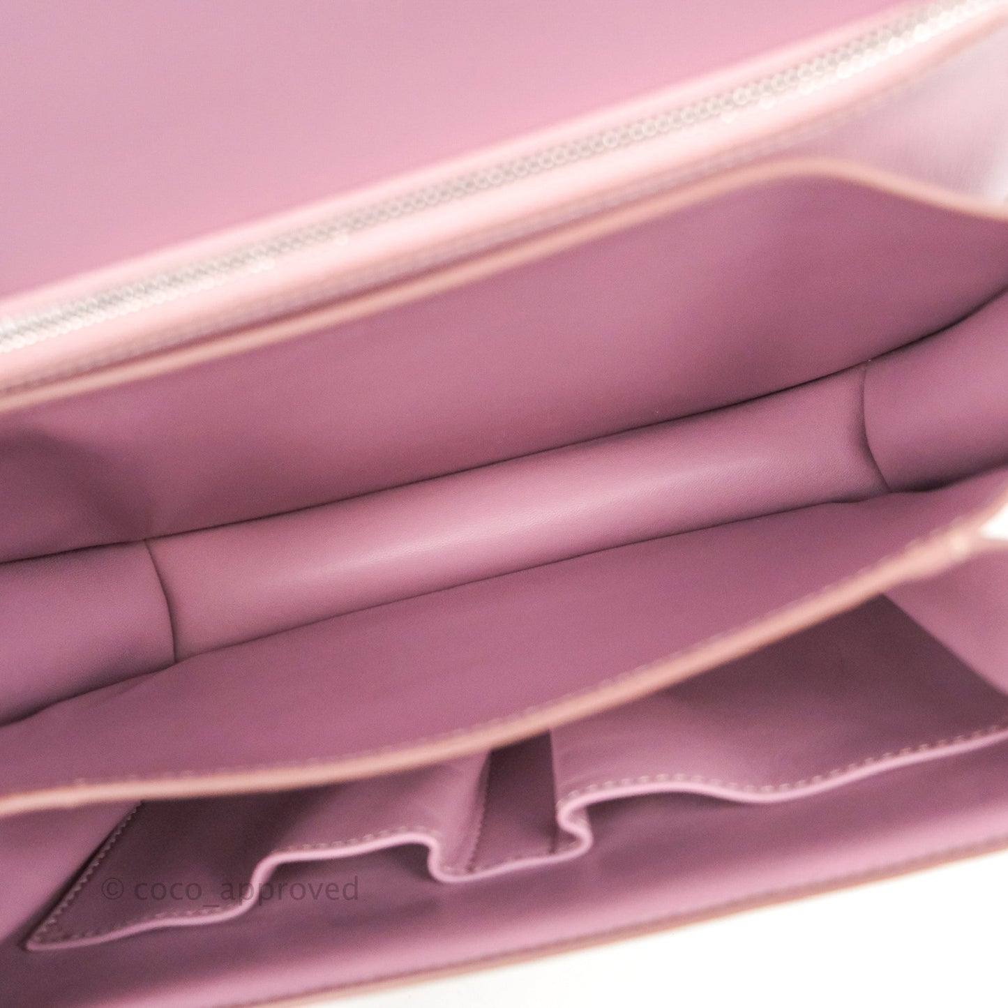 Celine Medium Classic Box Flap Lilac Pink Liege Calfskin