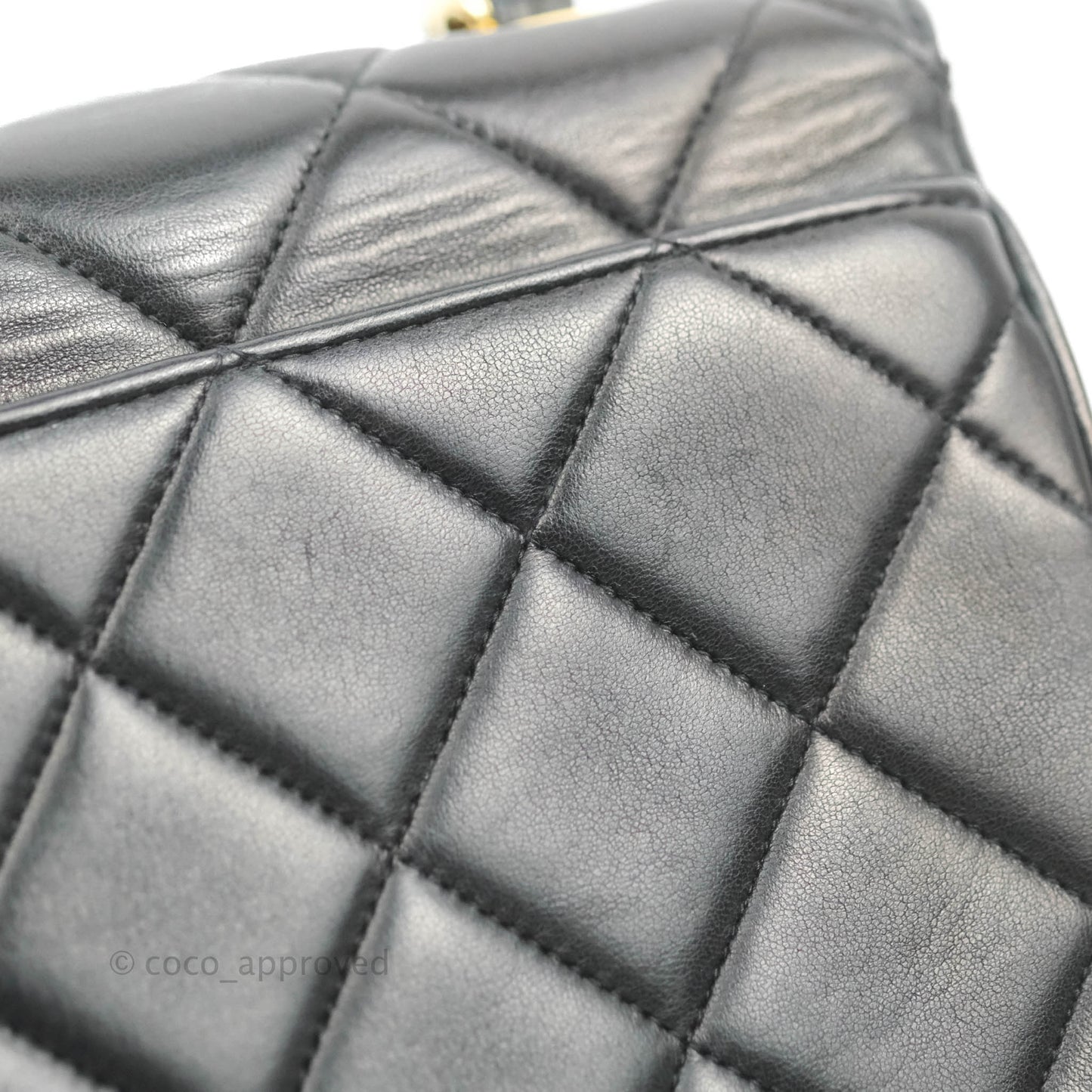 Chanel Quilted XL Vintage Black Lambskin Large 24K CC Bag