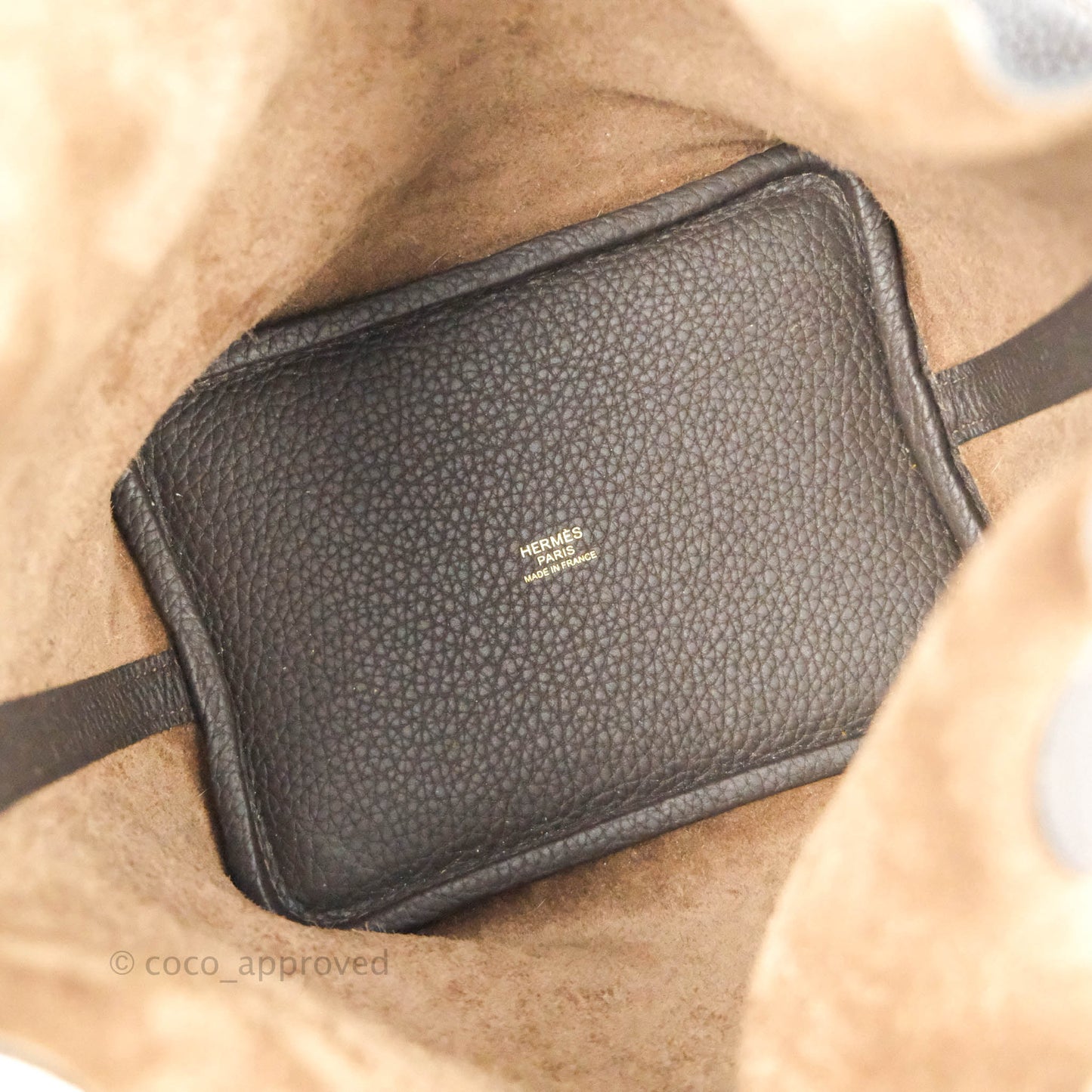 Hermès Picotin Lock 18 PM Ebene Clemence Gold Hardware