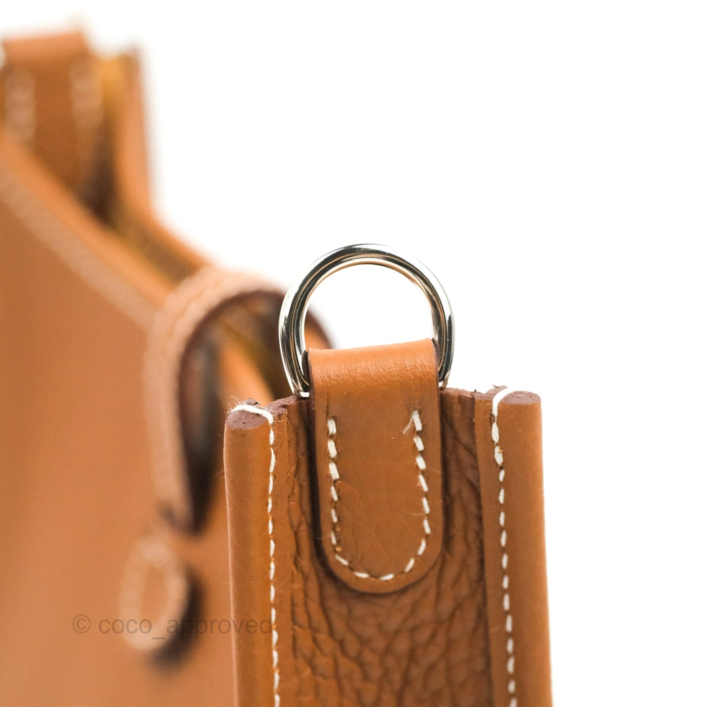 Hermès Mini Evelyne 16 Gold Clemence Palladium Hardware
