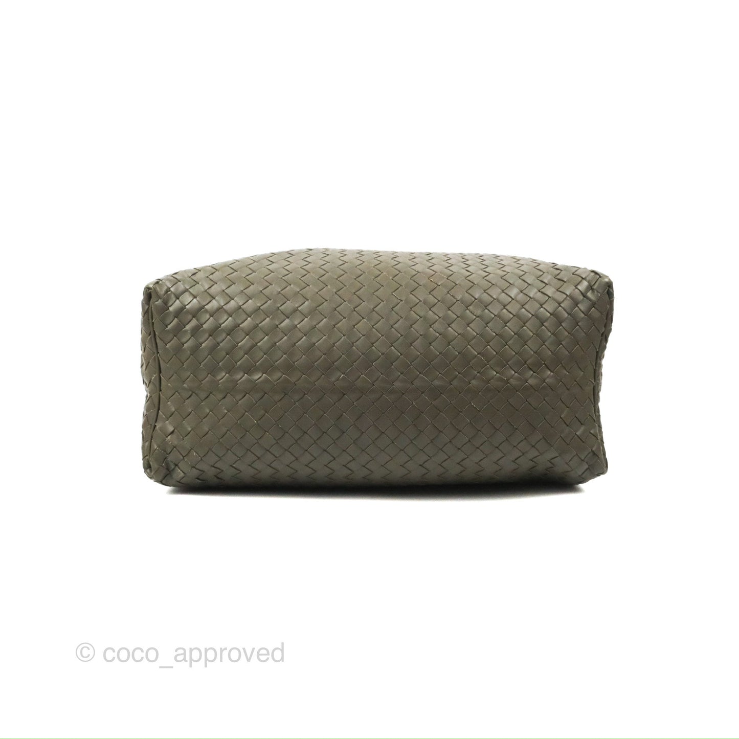Bottega Veneta Medium Sloane Hobo Intrecciato Nappa Dark Olive Green