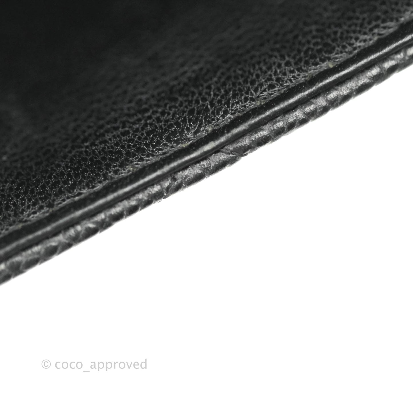 Chanel Jumbo Single Flap Black Caviar Gold Hardware