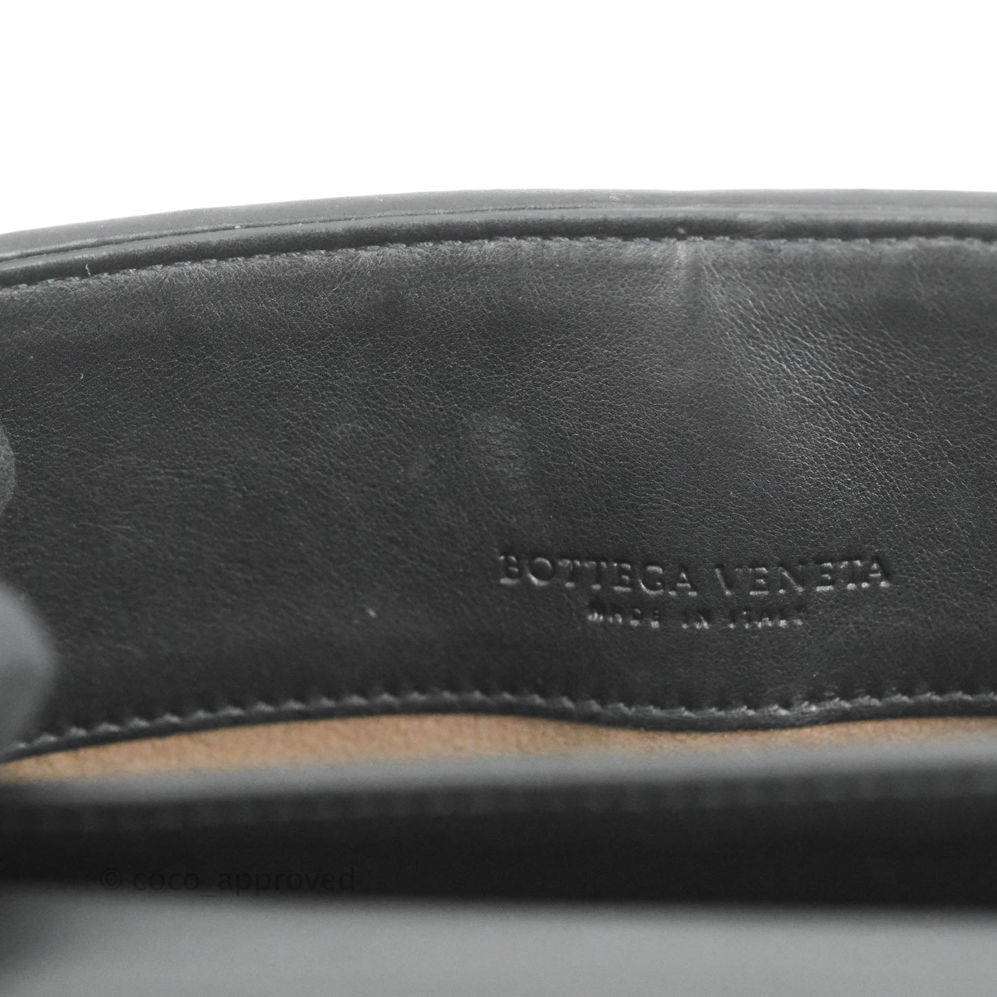 Bottega Veneta Small Nappa Intrecciato Olimpia Shoulder Bag Black
