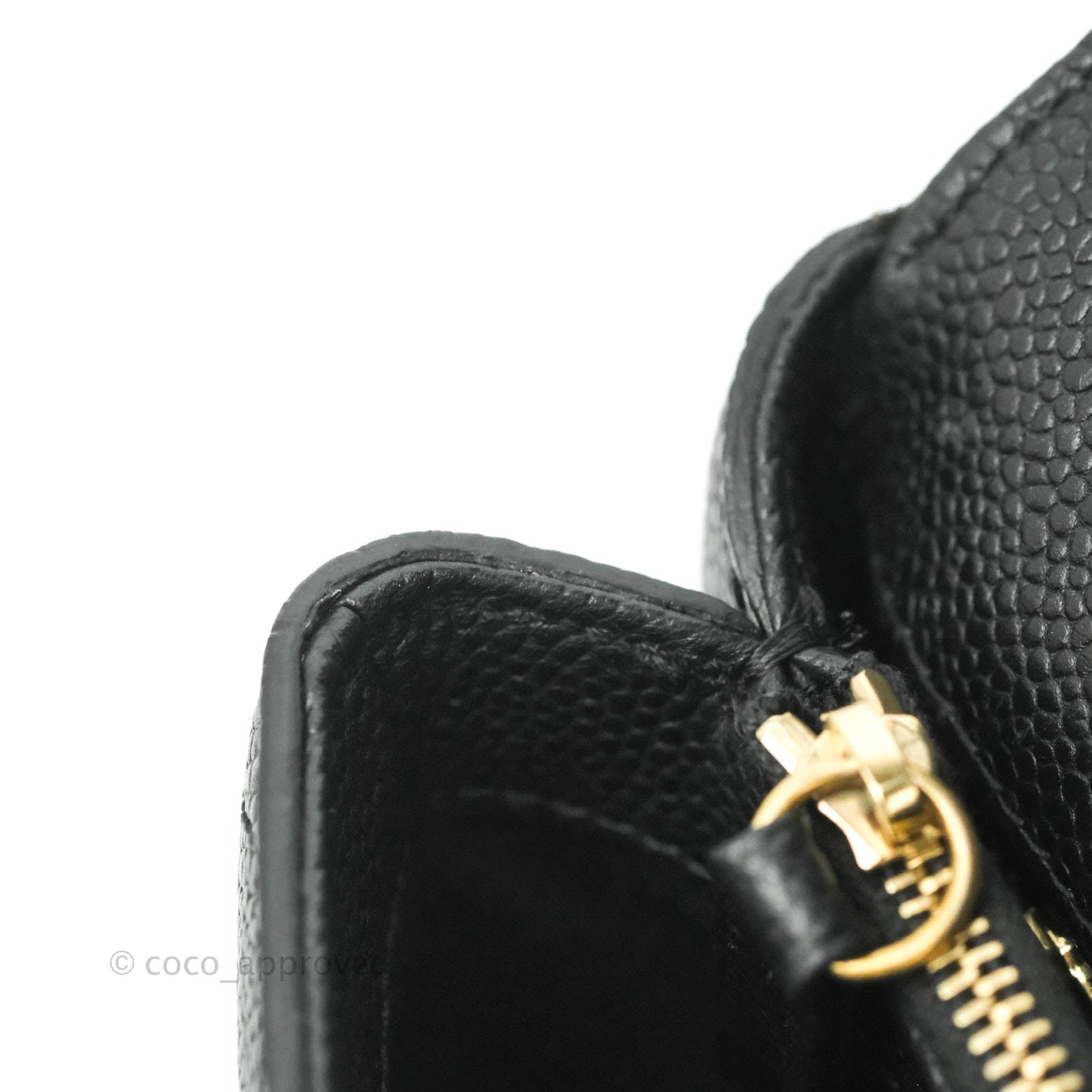 Chanel Chic Affinity Small Grained Calfskin Black Aged Gold Hardware