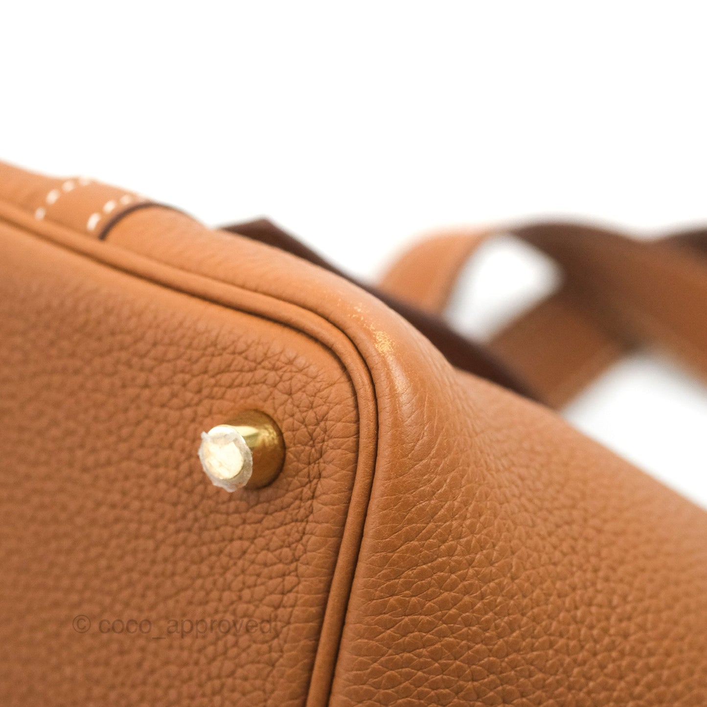 Hermès Picotin Lock 18 PM Gold Clemence Gold Hardware