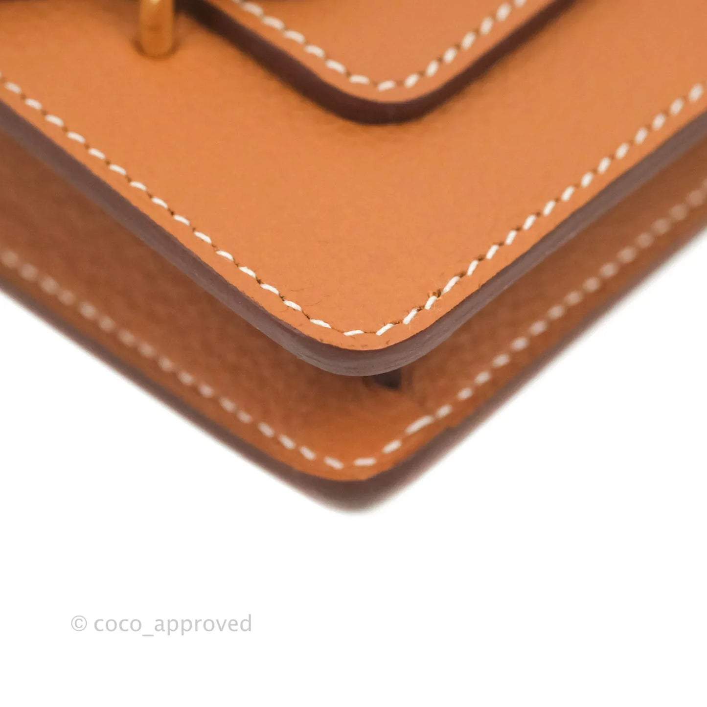 Hermès Roulis Slim Wallet Gold Gold Hardware