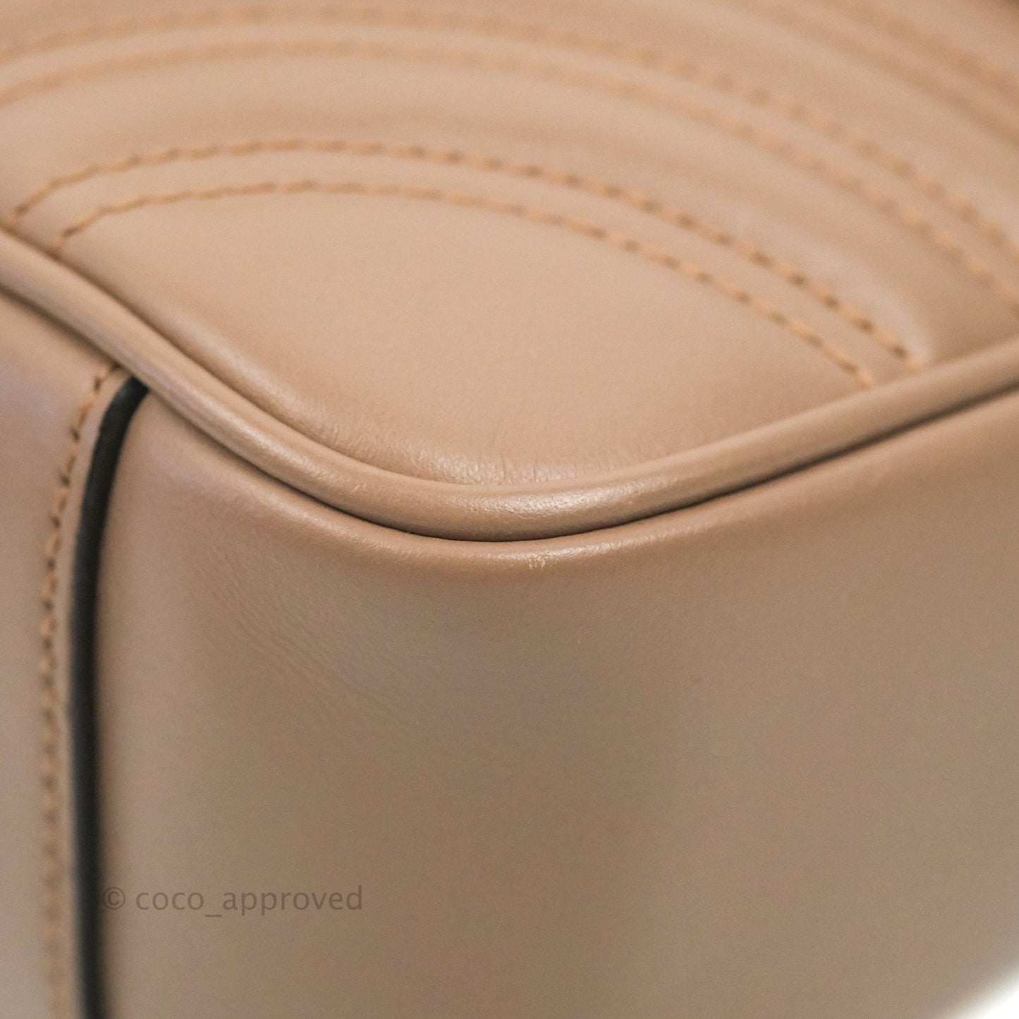 Gucci GG Marmont Matelassé Leather Small Bag Dusty Pink