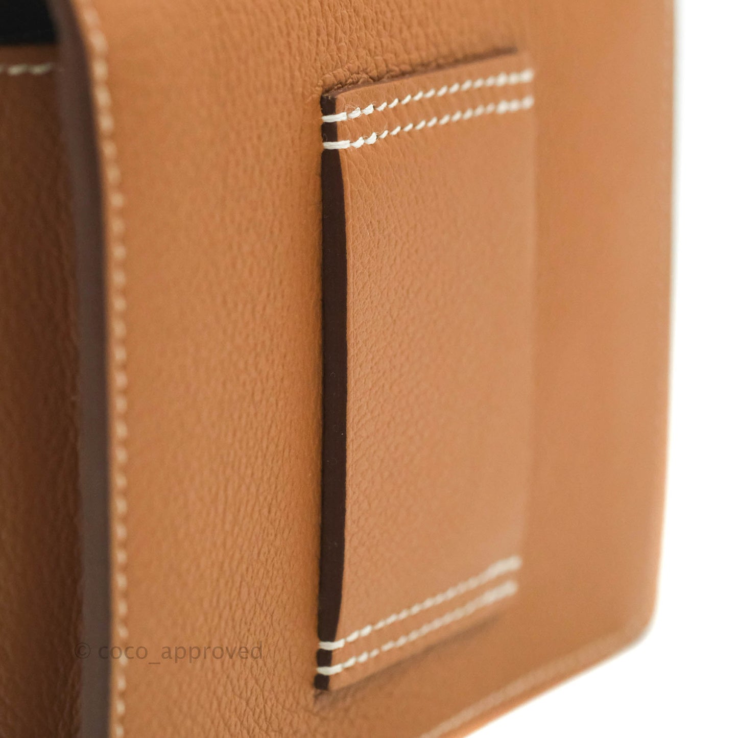 Hermès Roulis Slim Wallet Gold Palladium Hardware