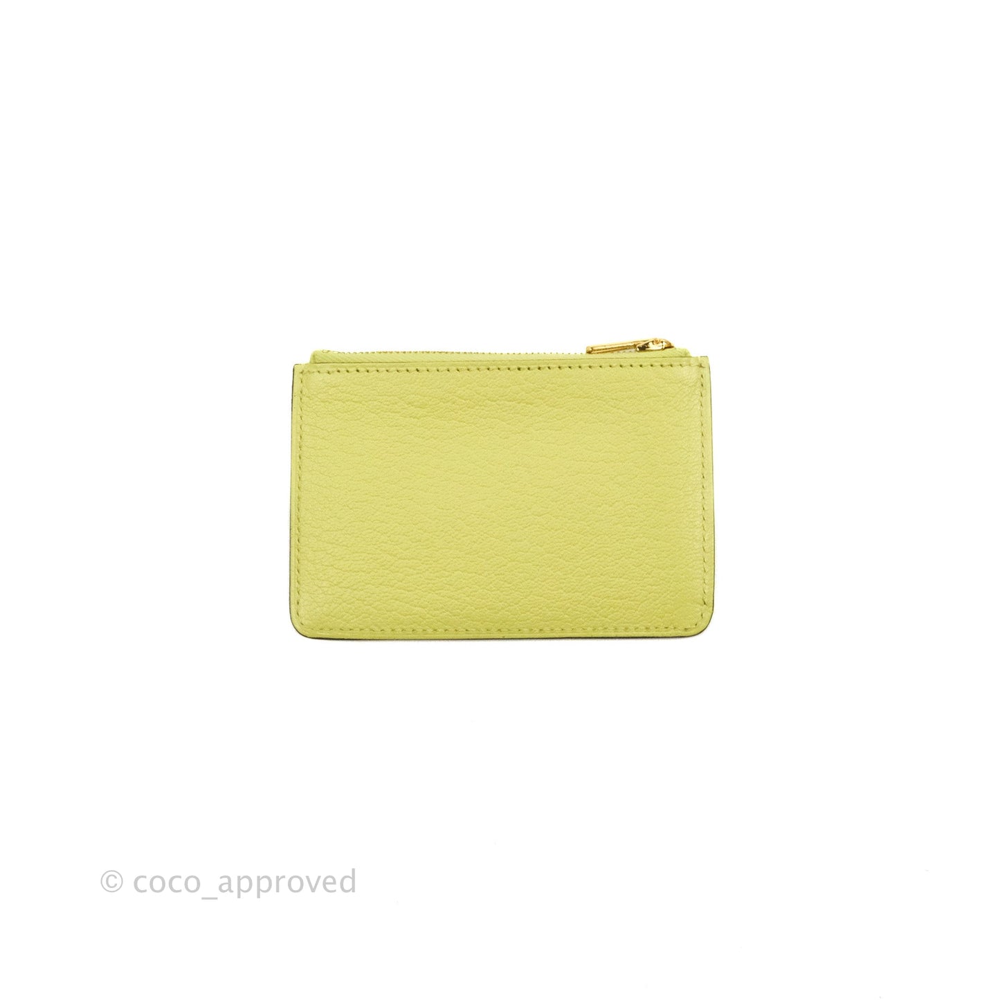 Hermès Roulis Slim Wallet Chevre Mysore Jaune Bourgeon Gold Hardware