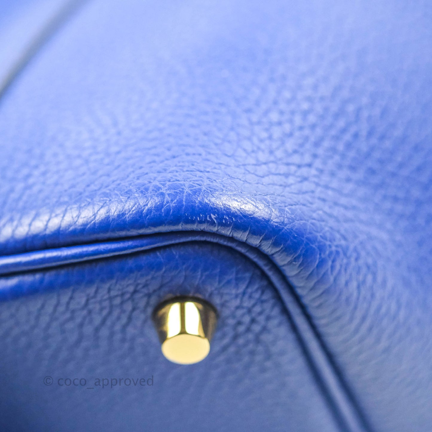 Hermès Picotin Lock 18 PM Bleu Clemence Gold Hardware
