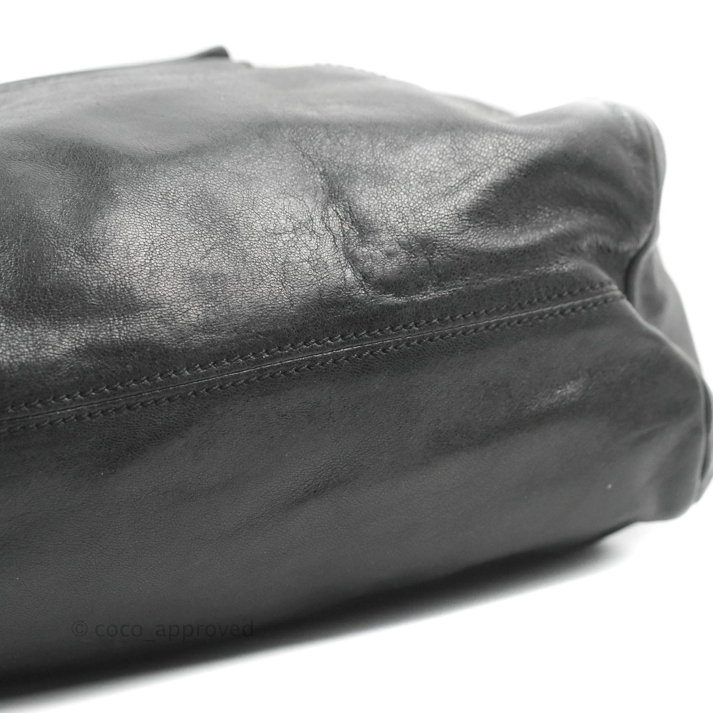Givenchy Pandora Medium Black Leather Shoulder Bag