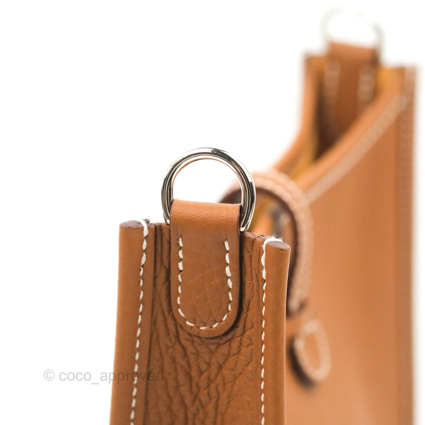 Hermès Mini Evelyne 16 Gold Clemence Palladium Hardware