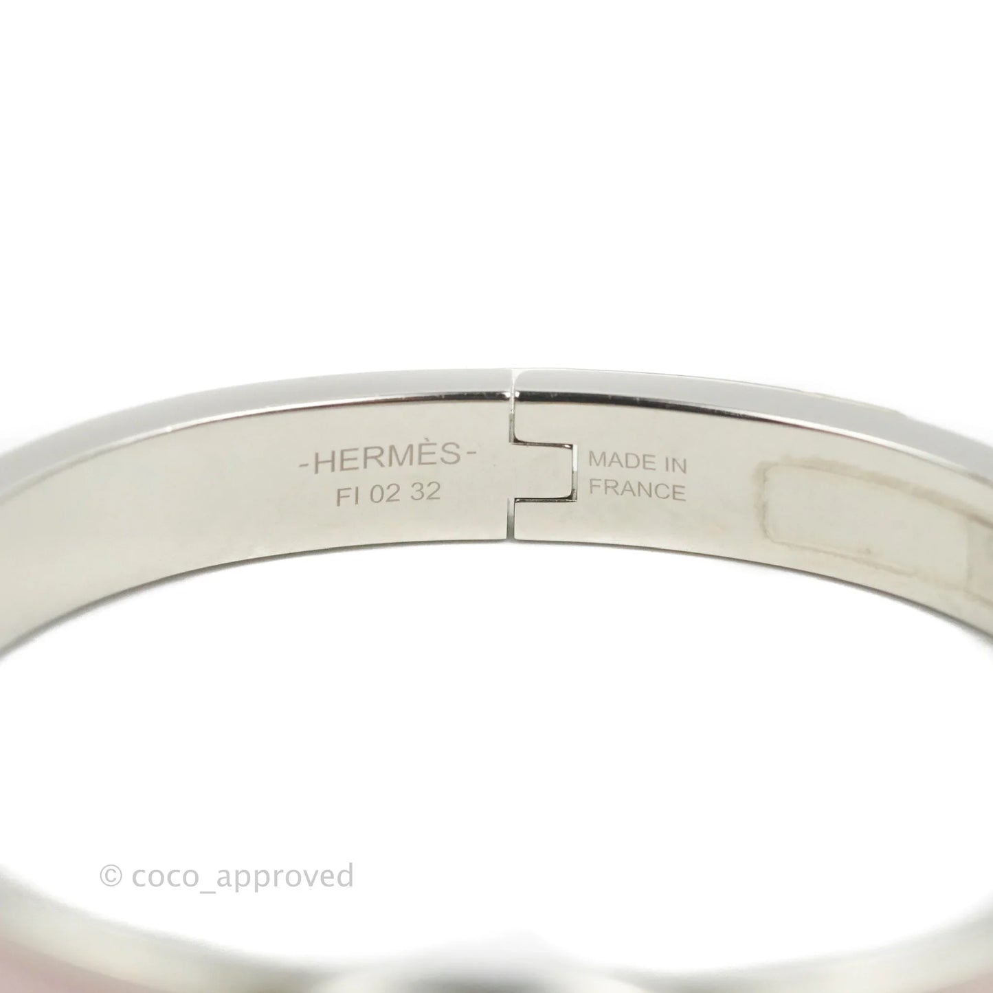 Hermes Mini Clic Chaine d'Ancre Bracelet PM Rose Candeur