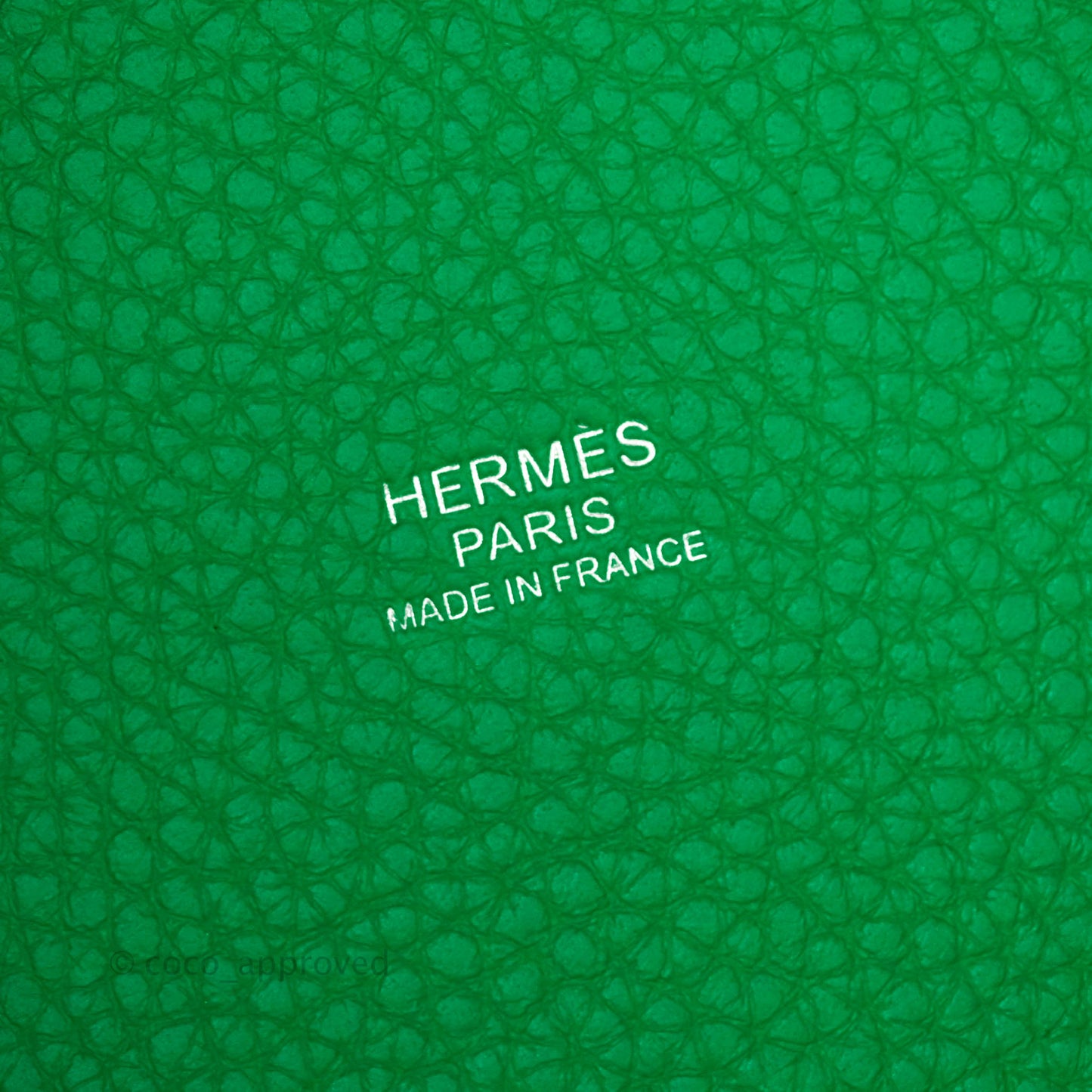Hermès Picotin 22 Clemence Menthe/Vert Bosphore Palladium Hardware