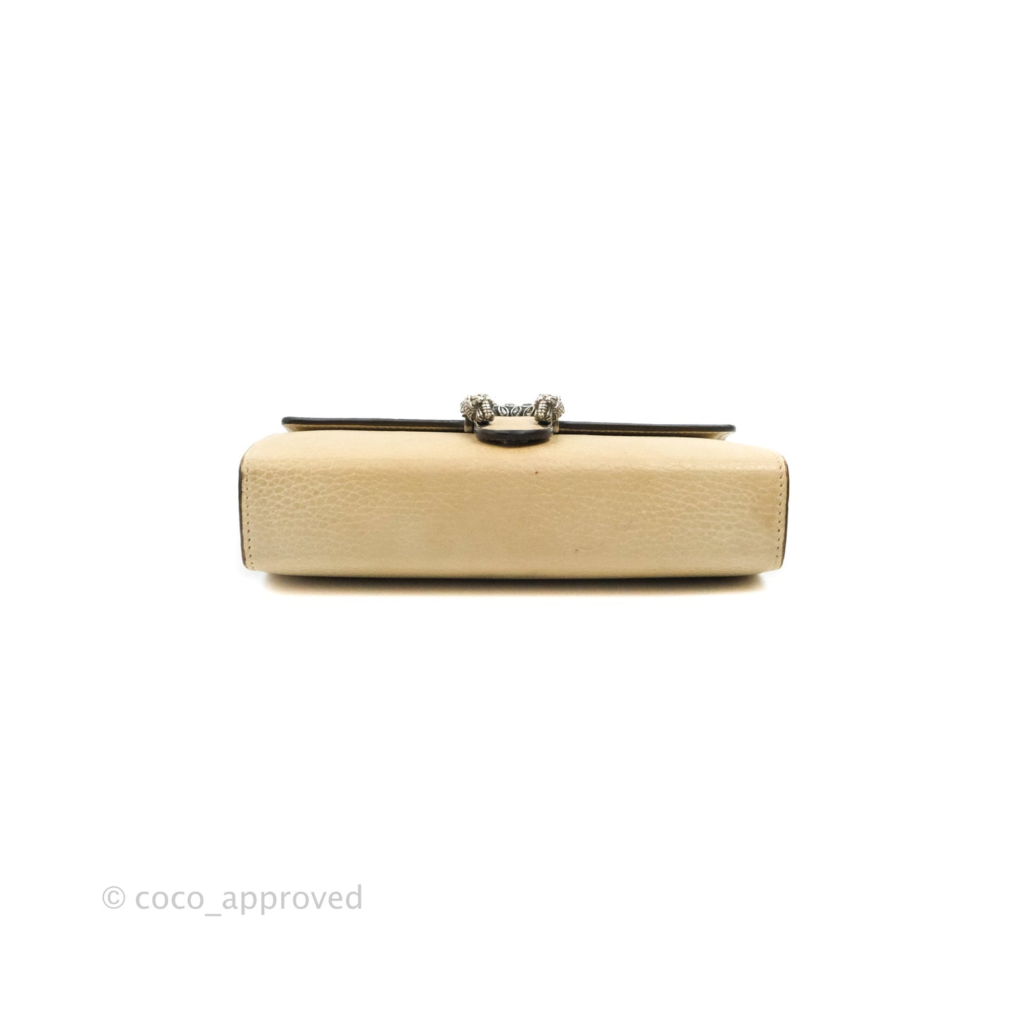 Gucci Dionysus Mini Leather Chain Bag Ivory