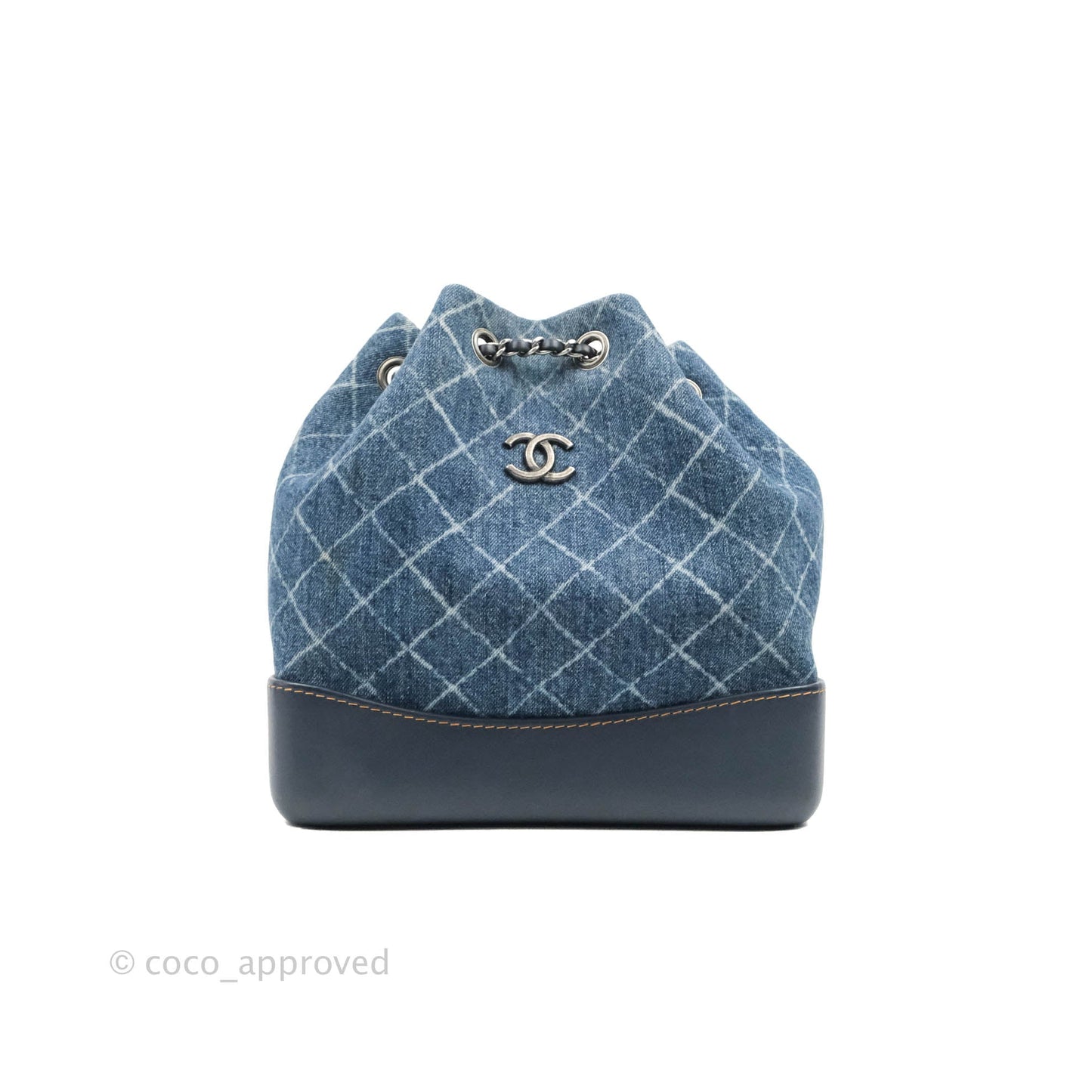 Chanel Small Gabrielle Backpack Denim