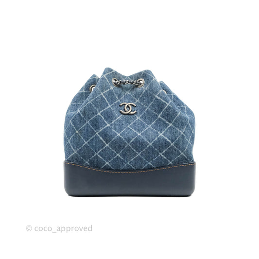 Chanel Small Gabrielle Backpack Denim