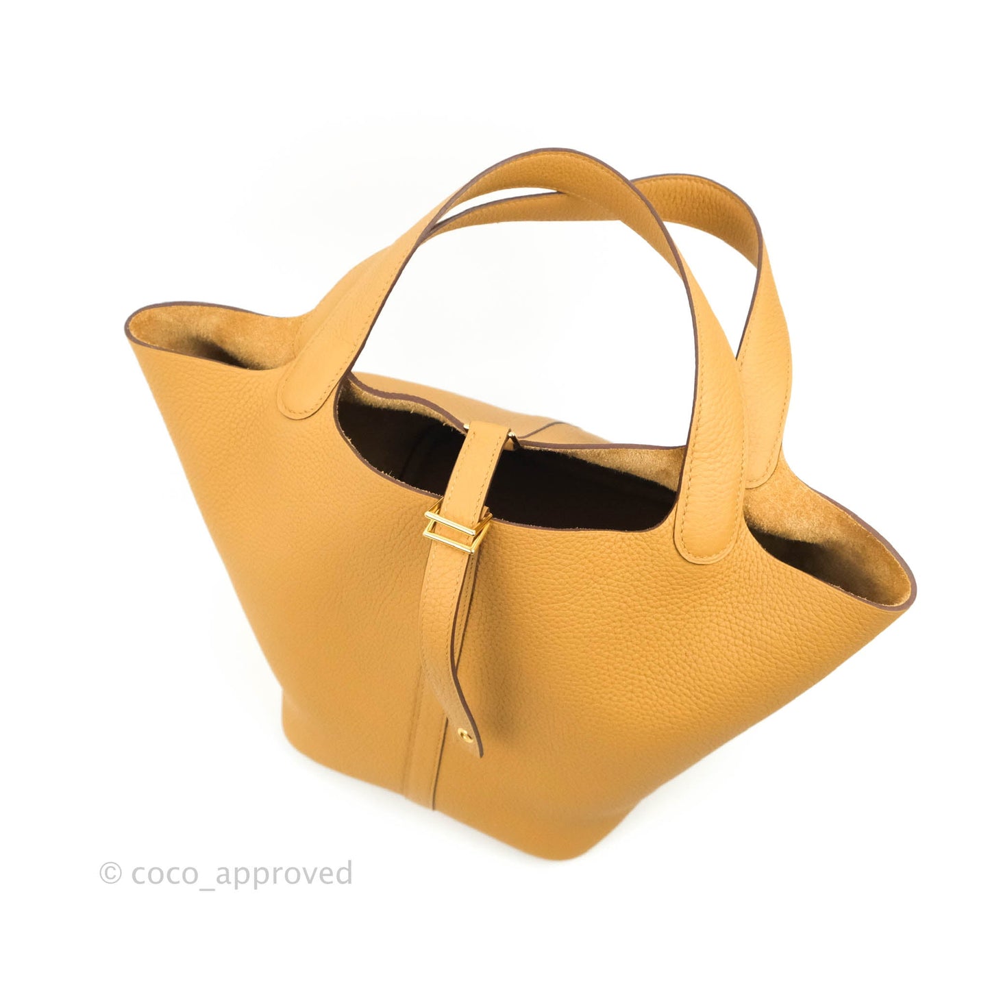 Hermès Picotin 22 Clemence Biscuit 48 Gold Hardware