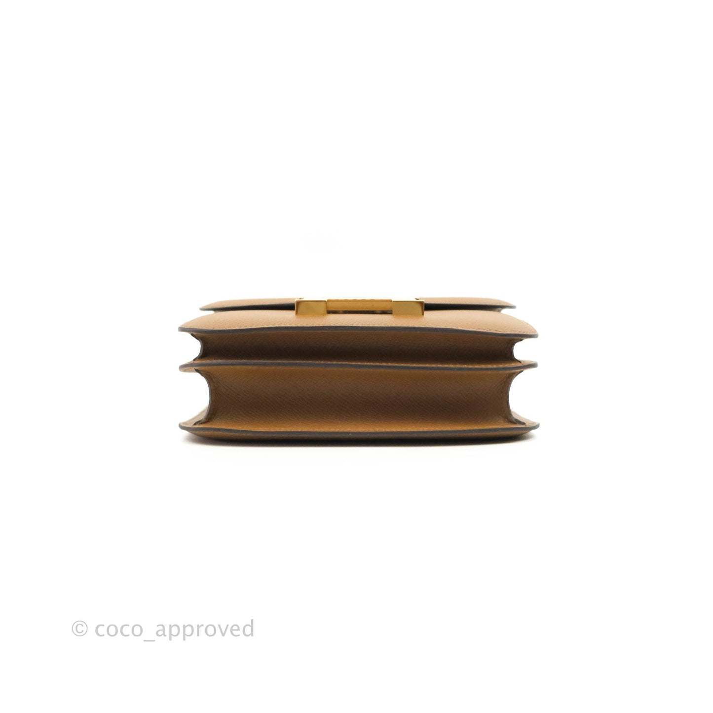 Hermès Constance Mini 18cm Alezan Epsom Gold Hardware