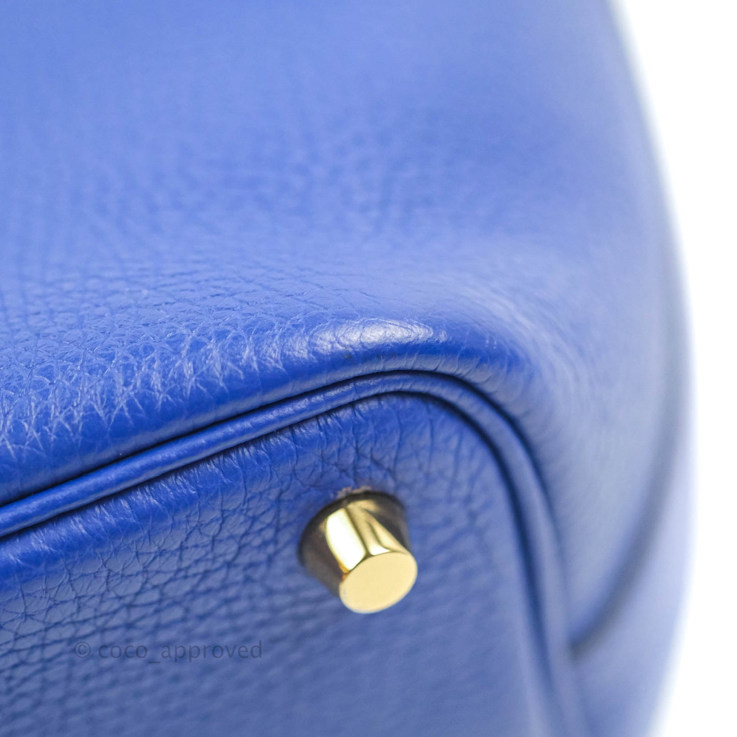 Hermès Picotin Lock 18 PM Bleu Clemence Gold Hardware