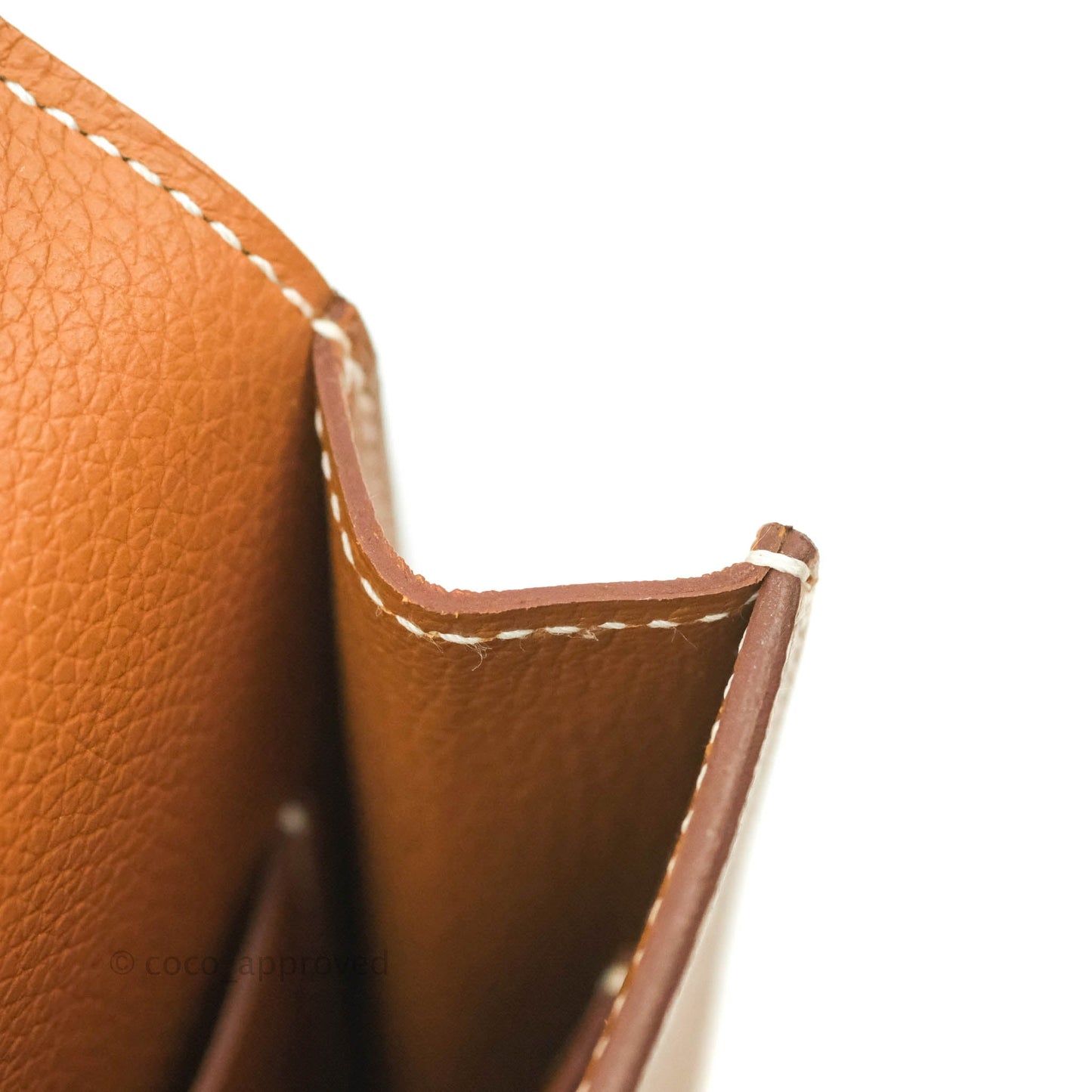 Hermès Roulis Slim Wallet Gold Palladium Hardware