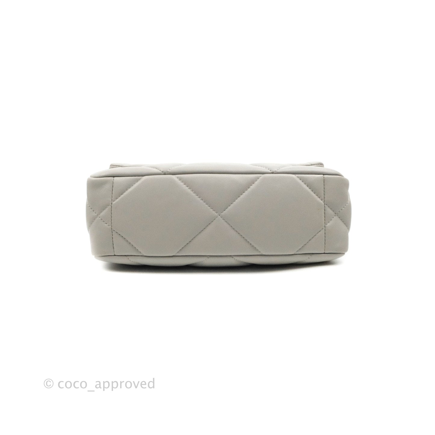 Chanel 19 Small Grey Mixed Hardware 21A