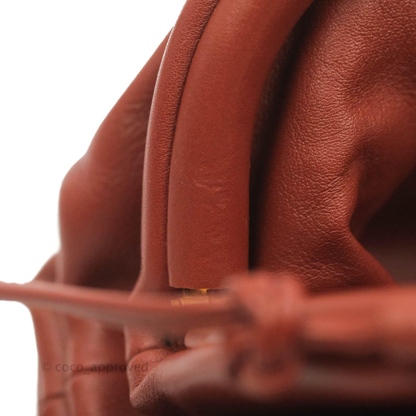 Bottega Veneta Butter Calfskin The Mini Pouch Bordeaux Brick Red