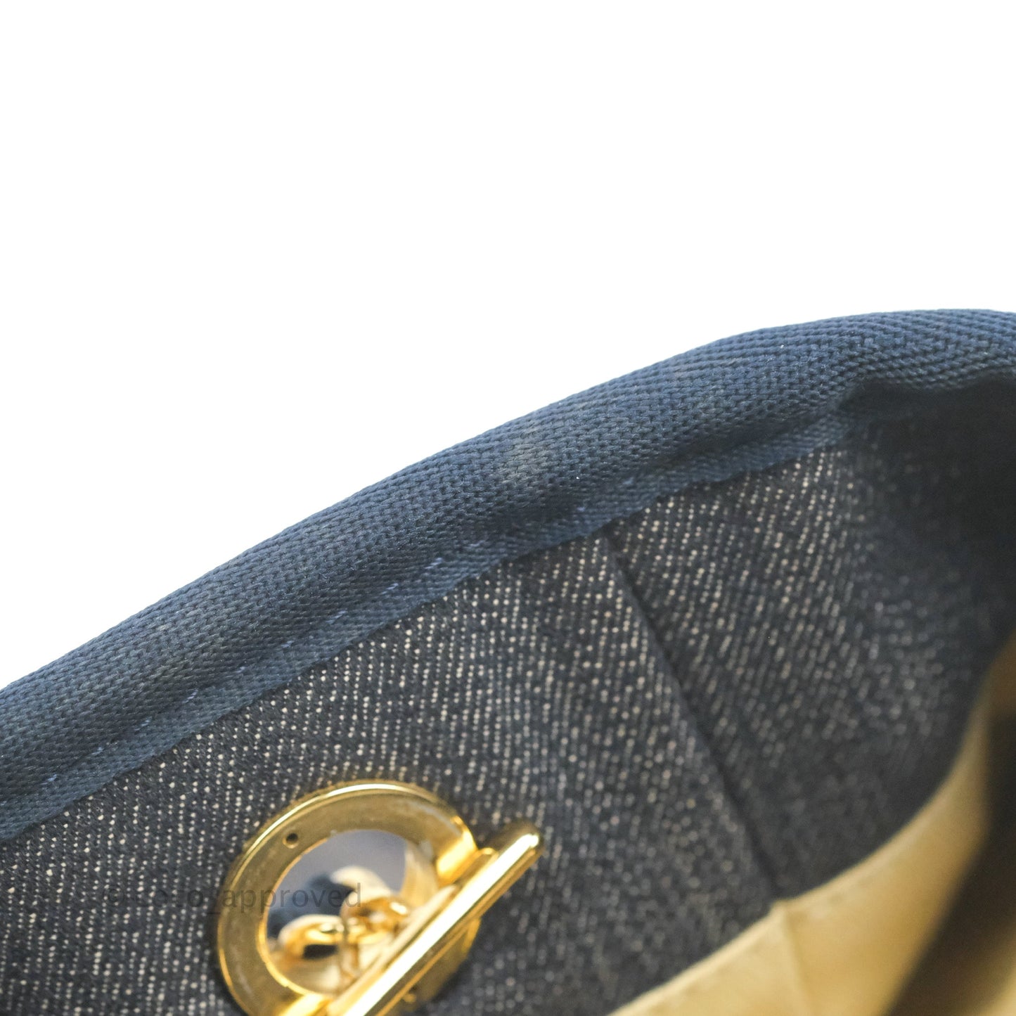 Chanel Mini Deauville Denim Gold Hardware Tote