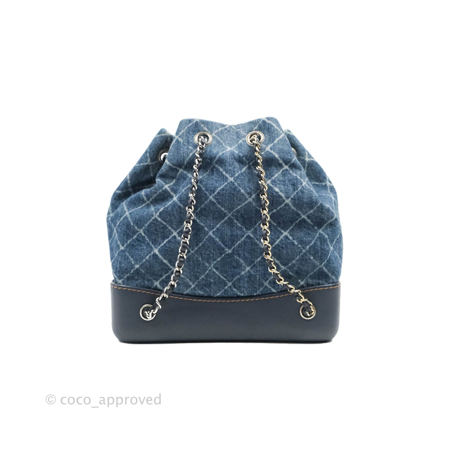 Chanel Small Gabrielle Backpack Denim