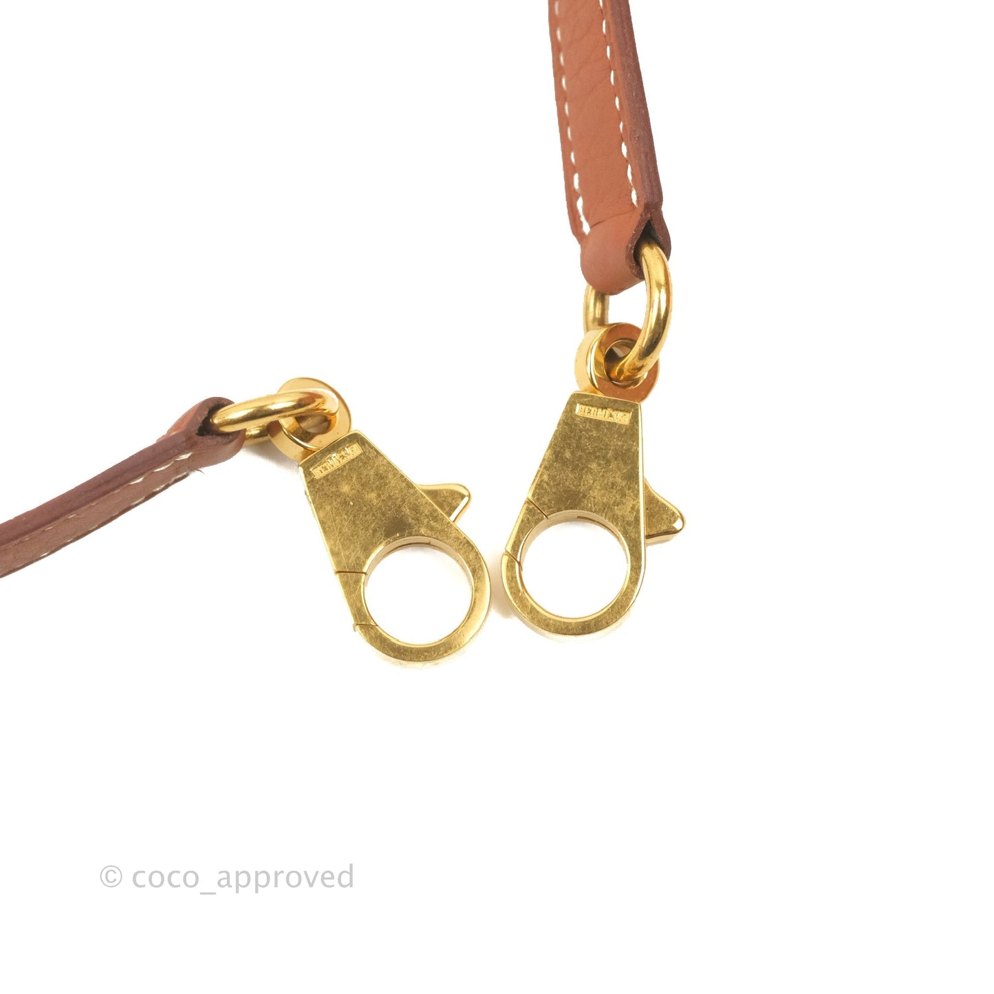 Hermès Kelly 32 Retourne Gold Clemence Gold Hardware