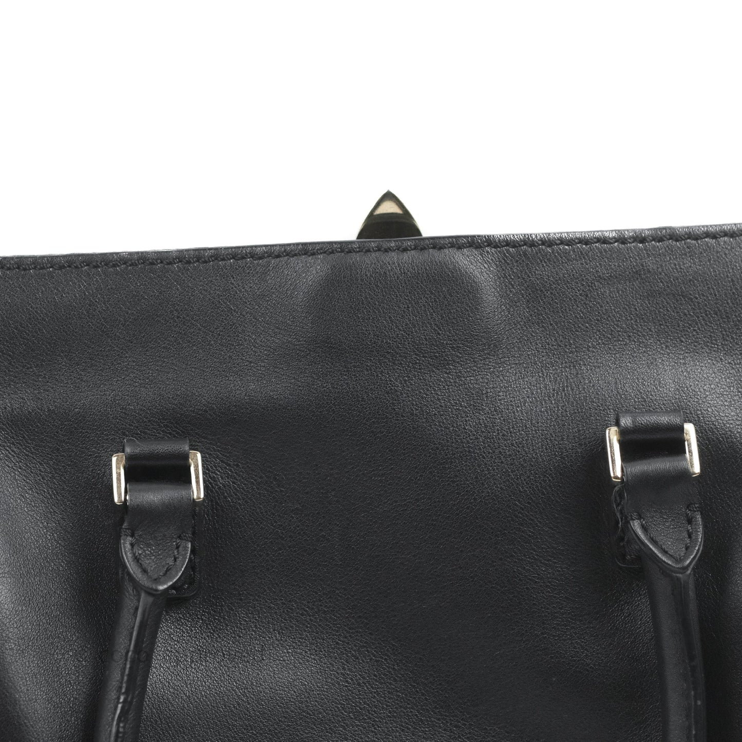 Valentino Garavani Small Rockstud Bag Black Calfskin