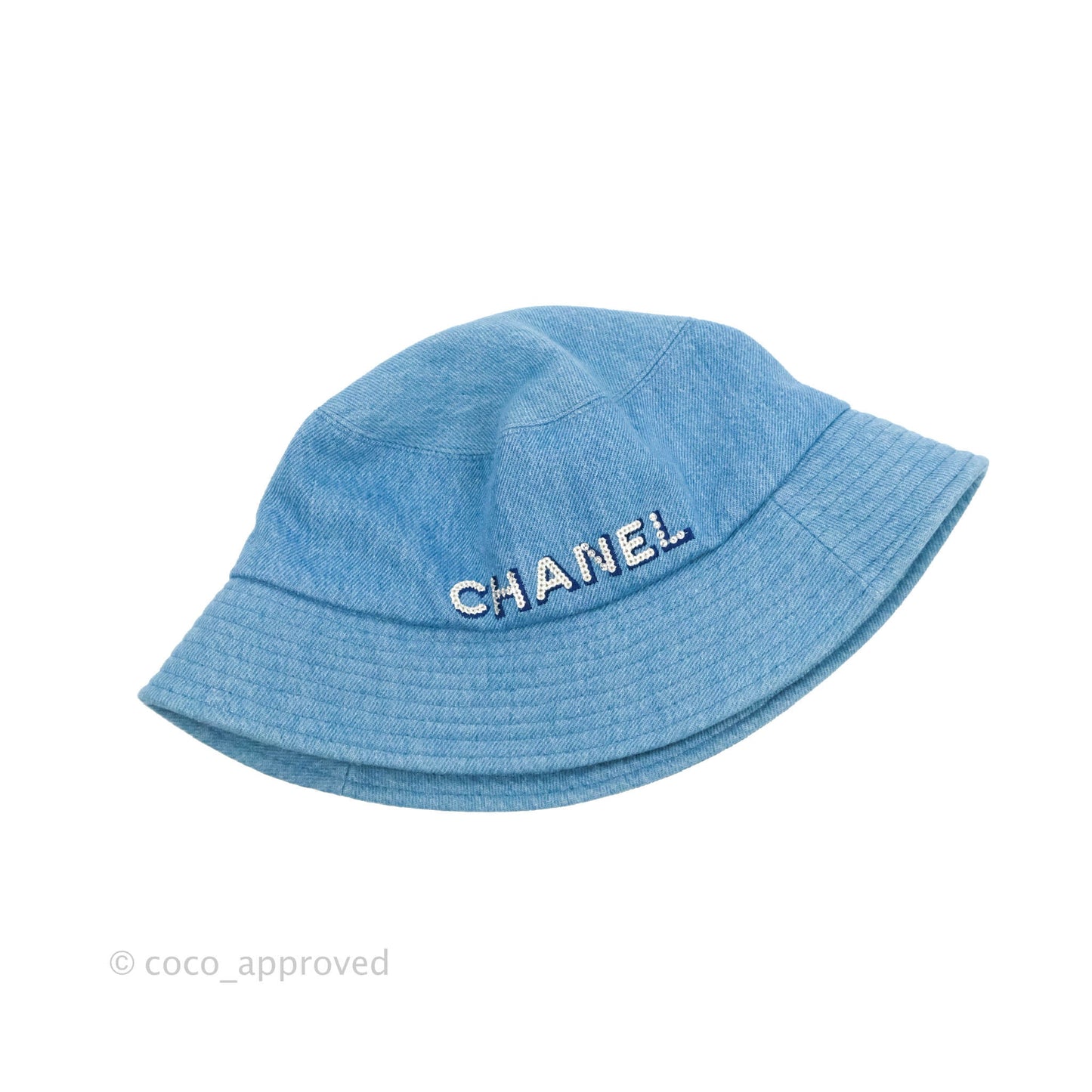 Chanel Denim & Sequin Bucket Hat