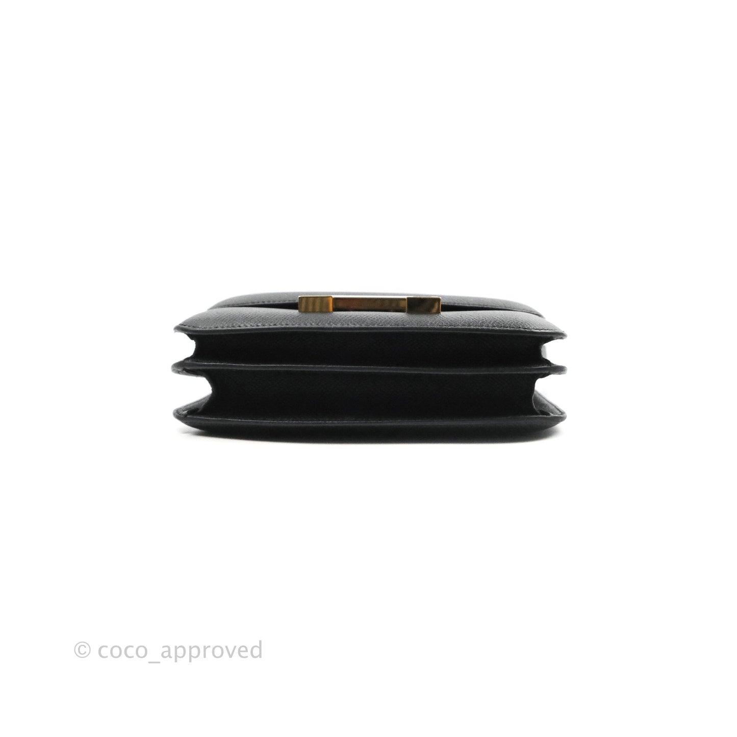 Hermès Constance Mini 18cm Black Epsom Gold Hardware